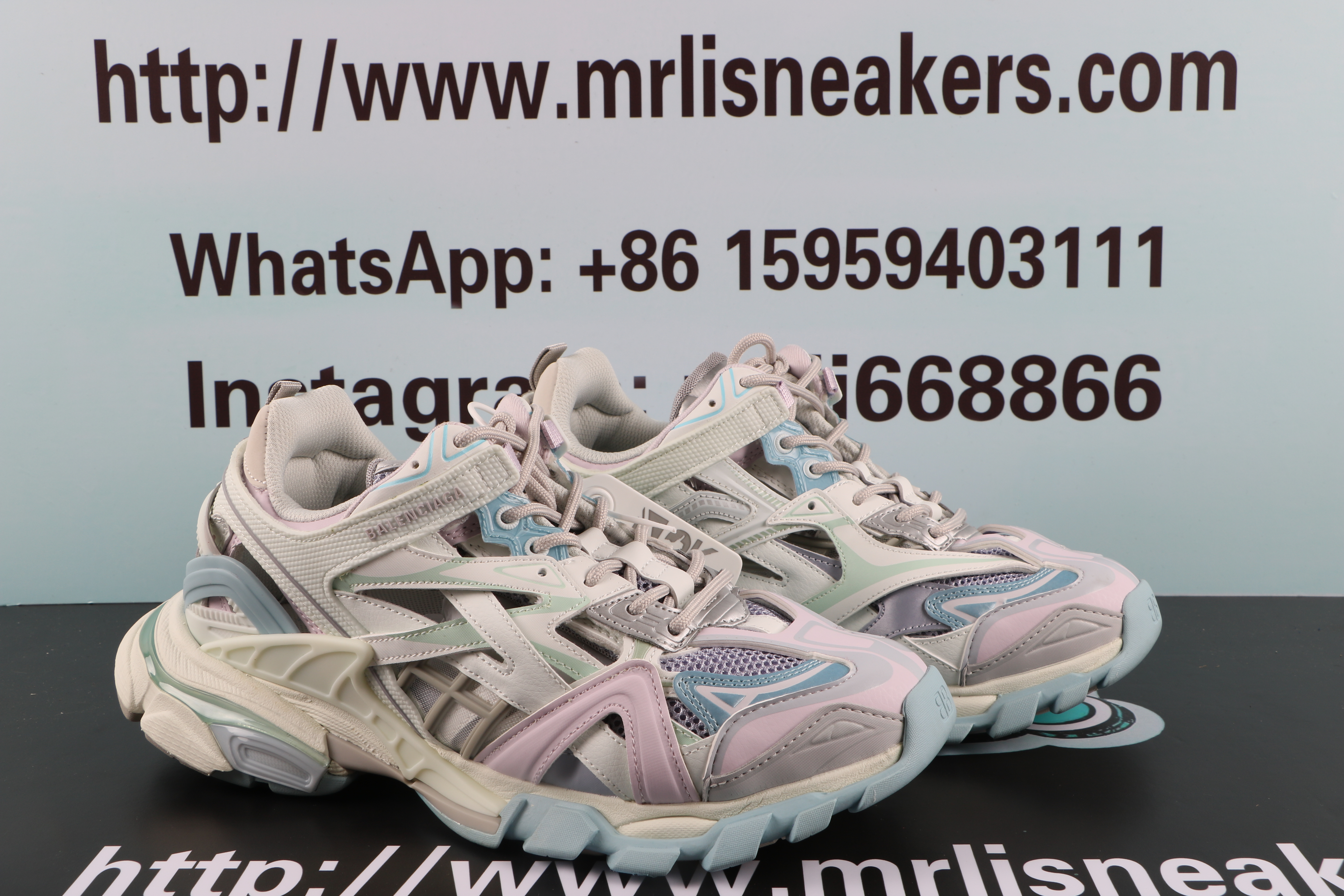 Balenciaga Track .2 Pastel