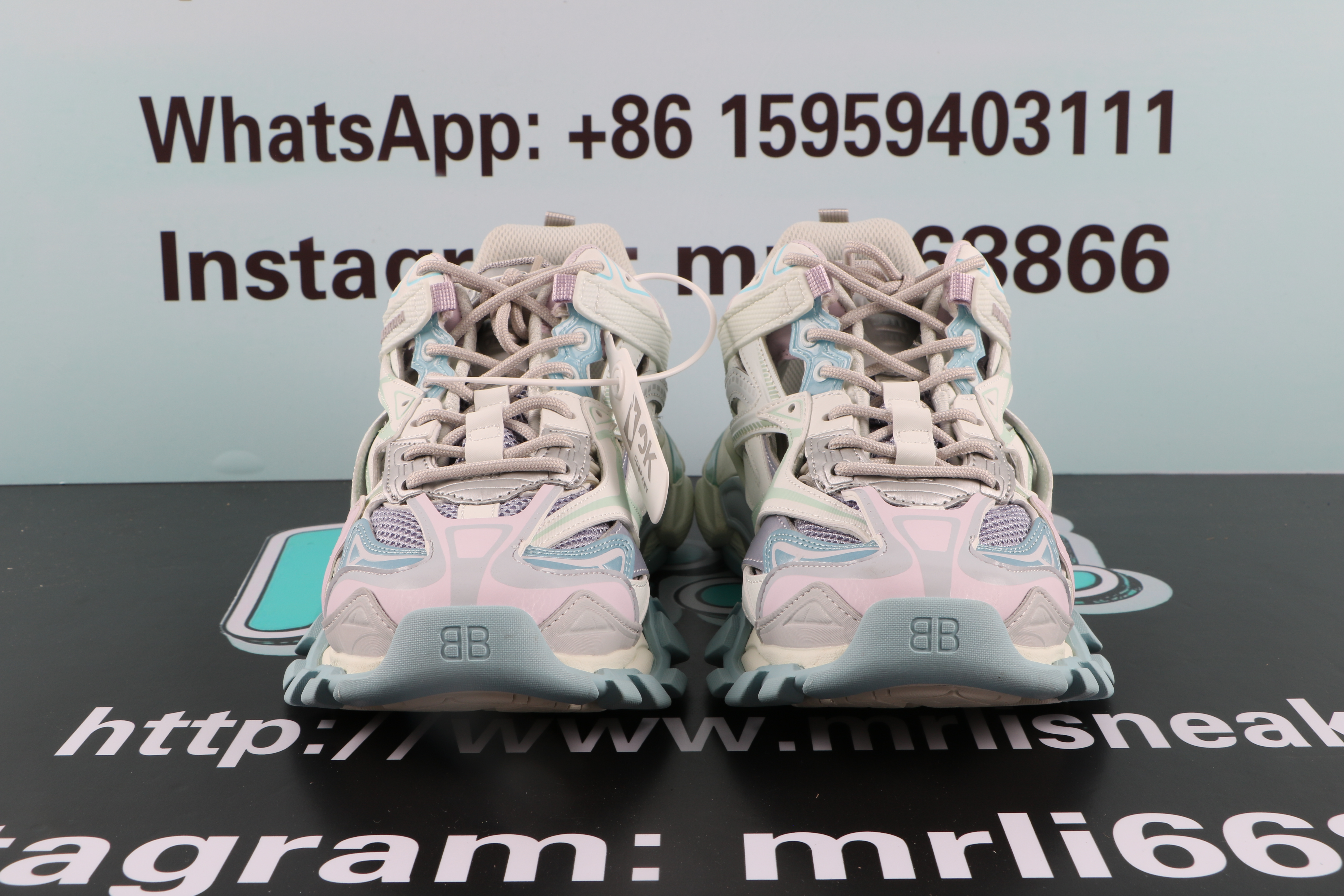 Balenciaga Track .2 Pastel