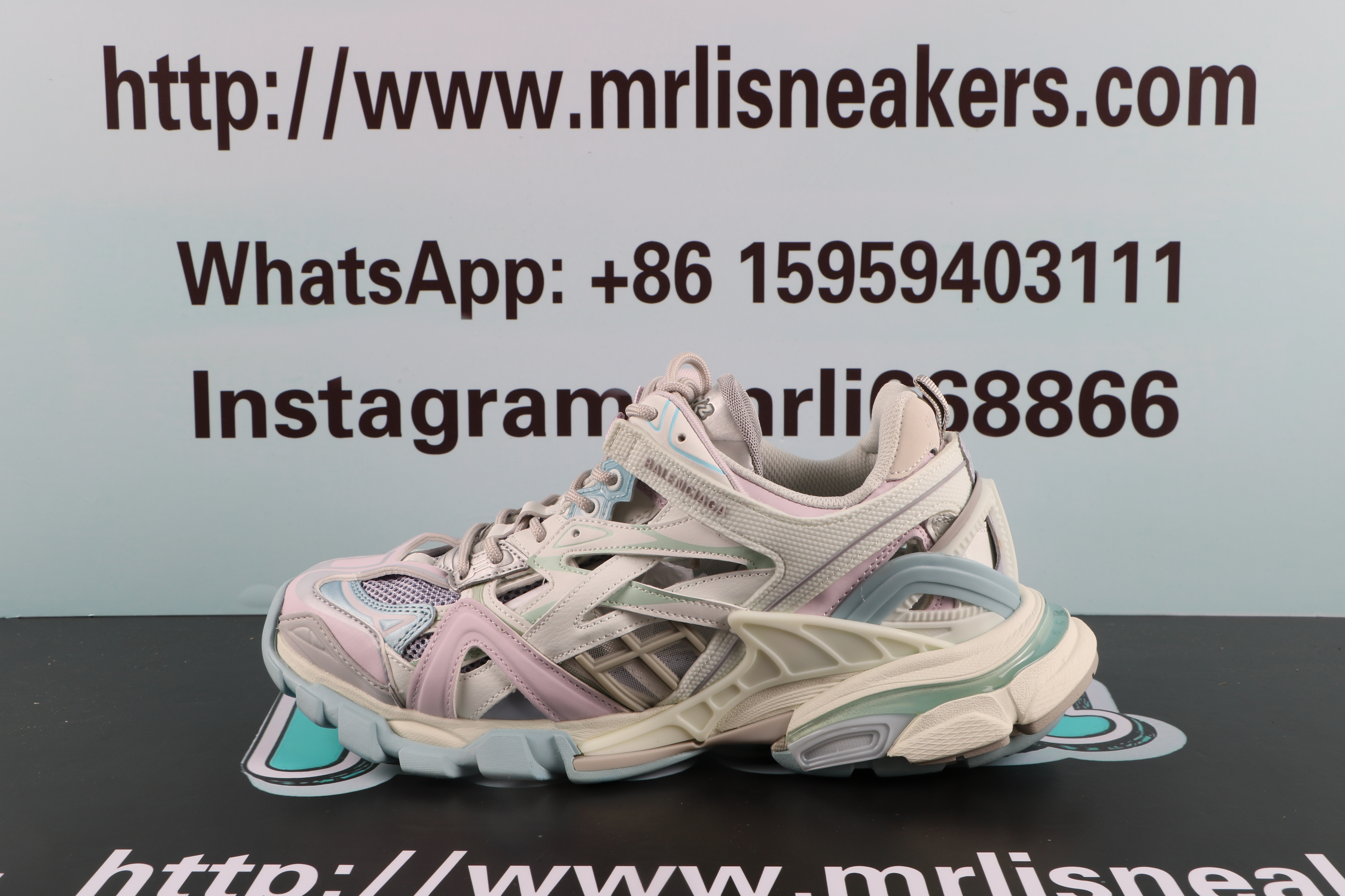 Balenciaga Track .2 Pastel