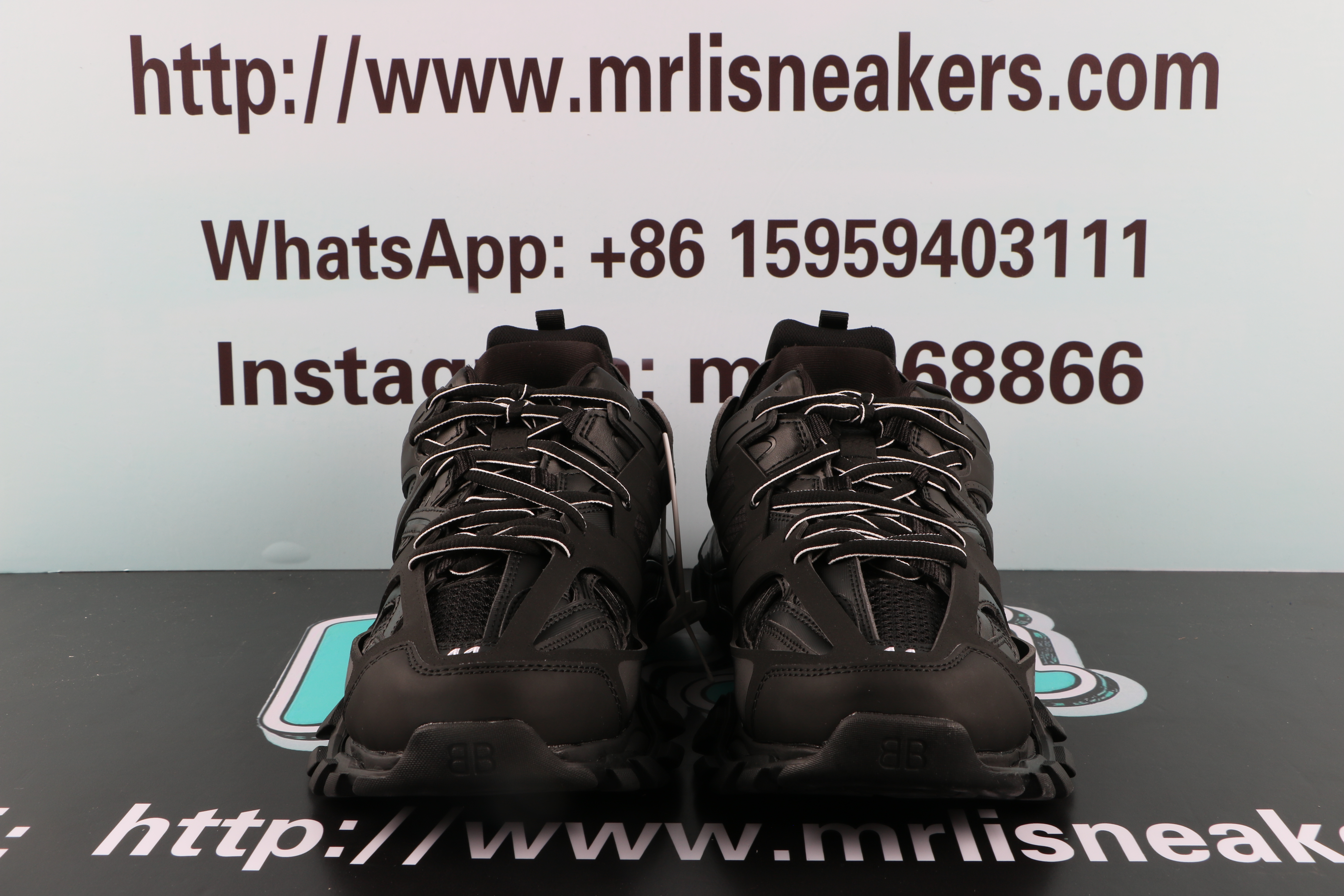 Balenciaga Track LED Black
