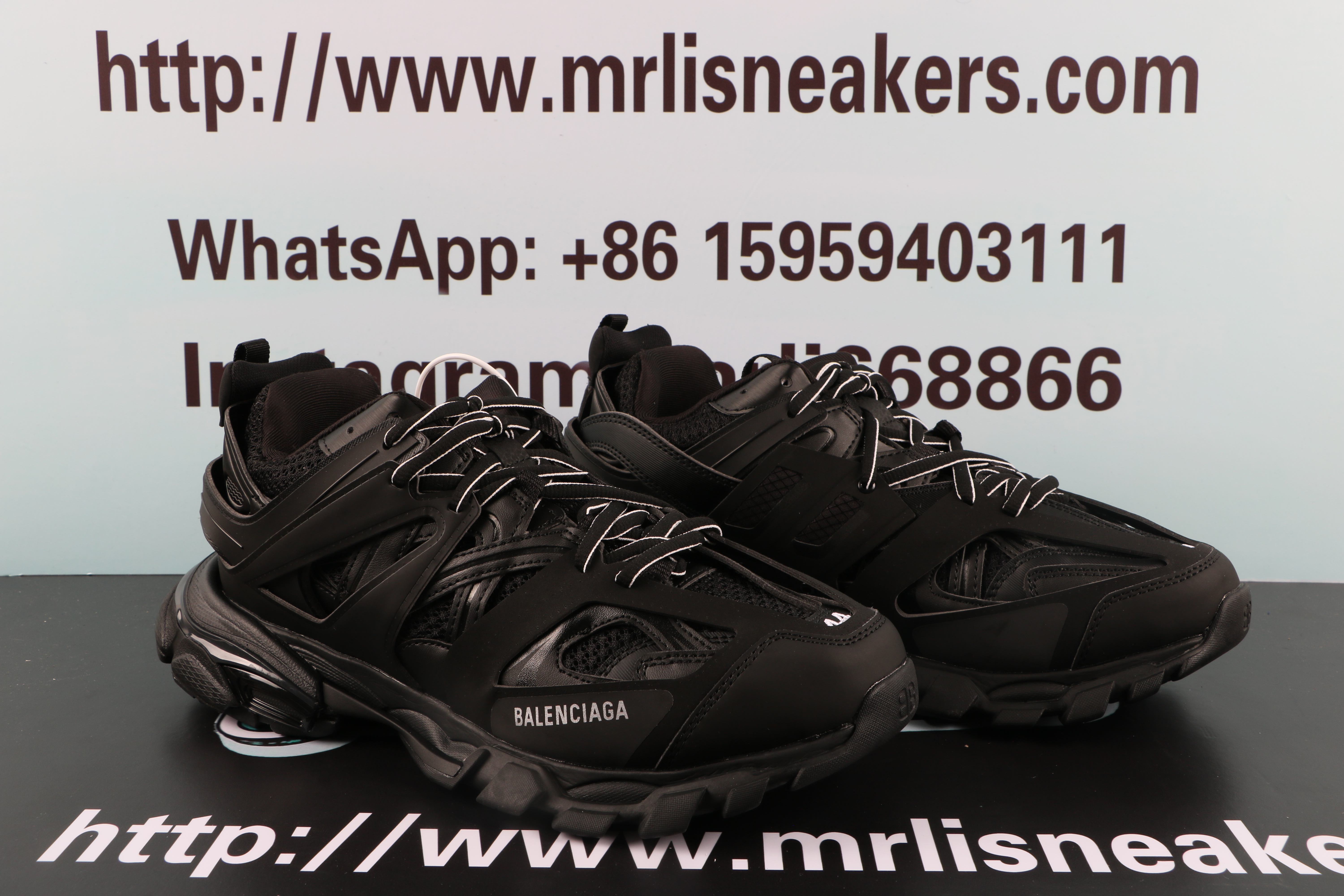 Balenciaga Track LED Black