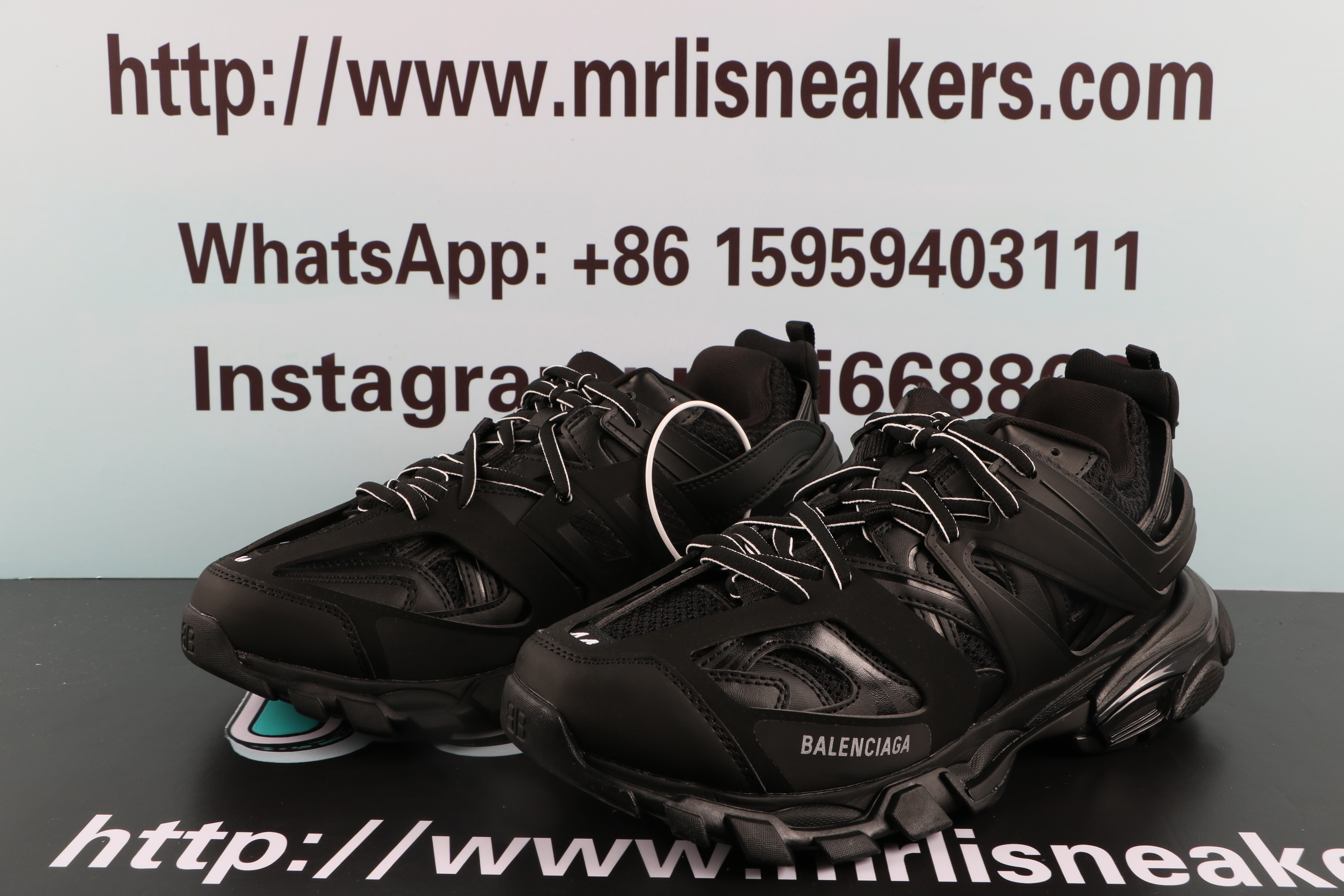 Balenciaga Track LED Black