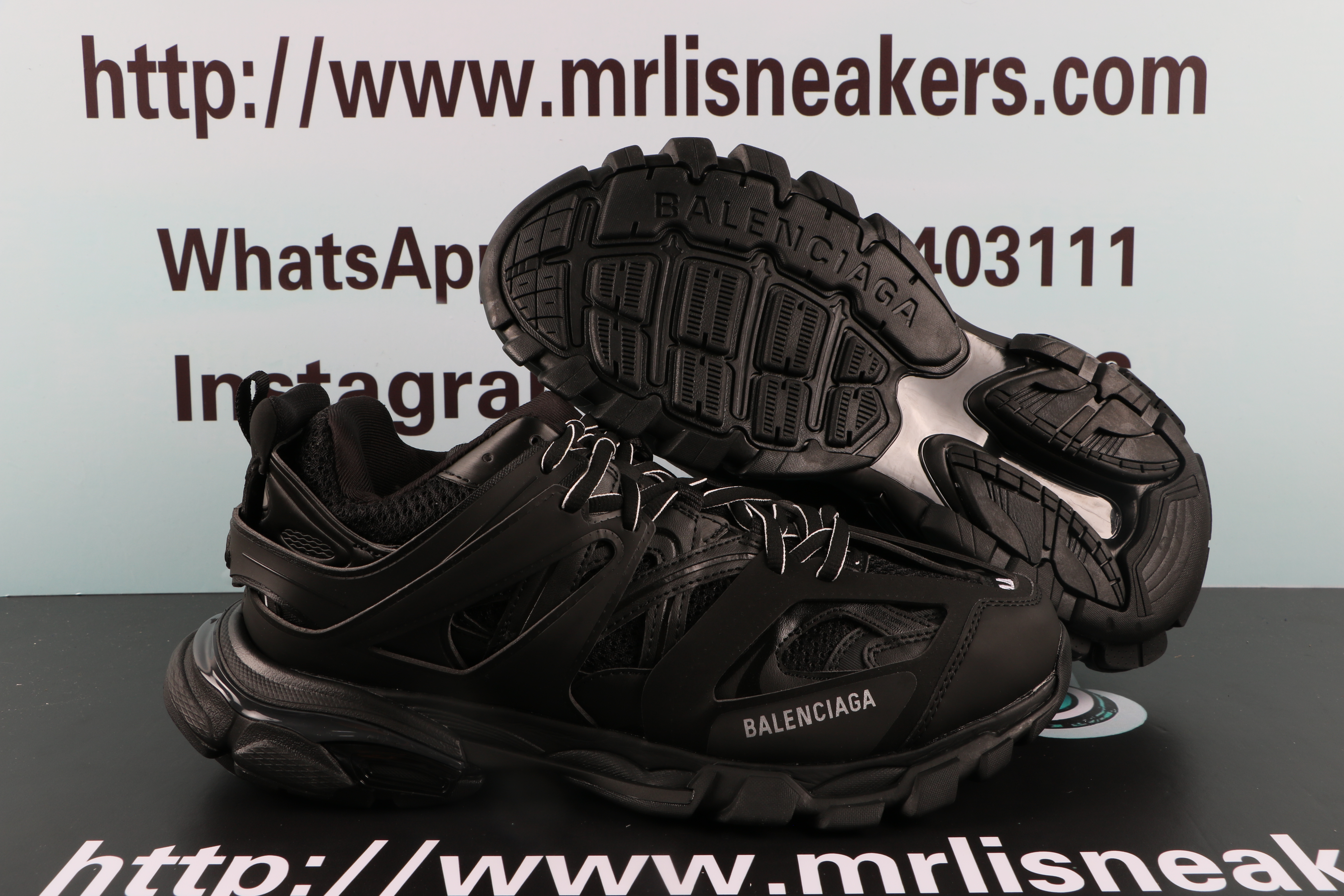 Balenciaga Track LED Black