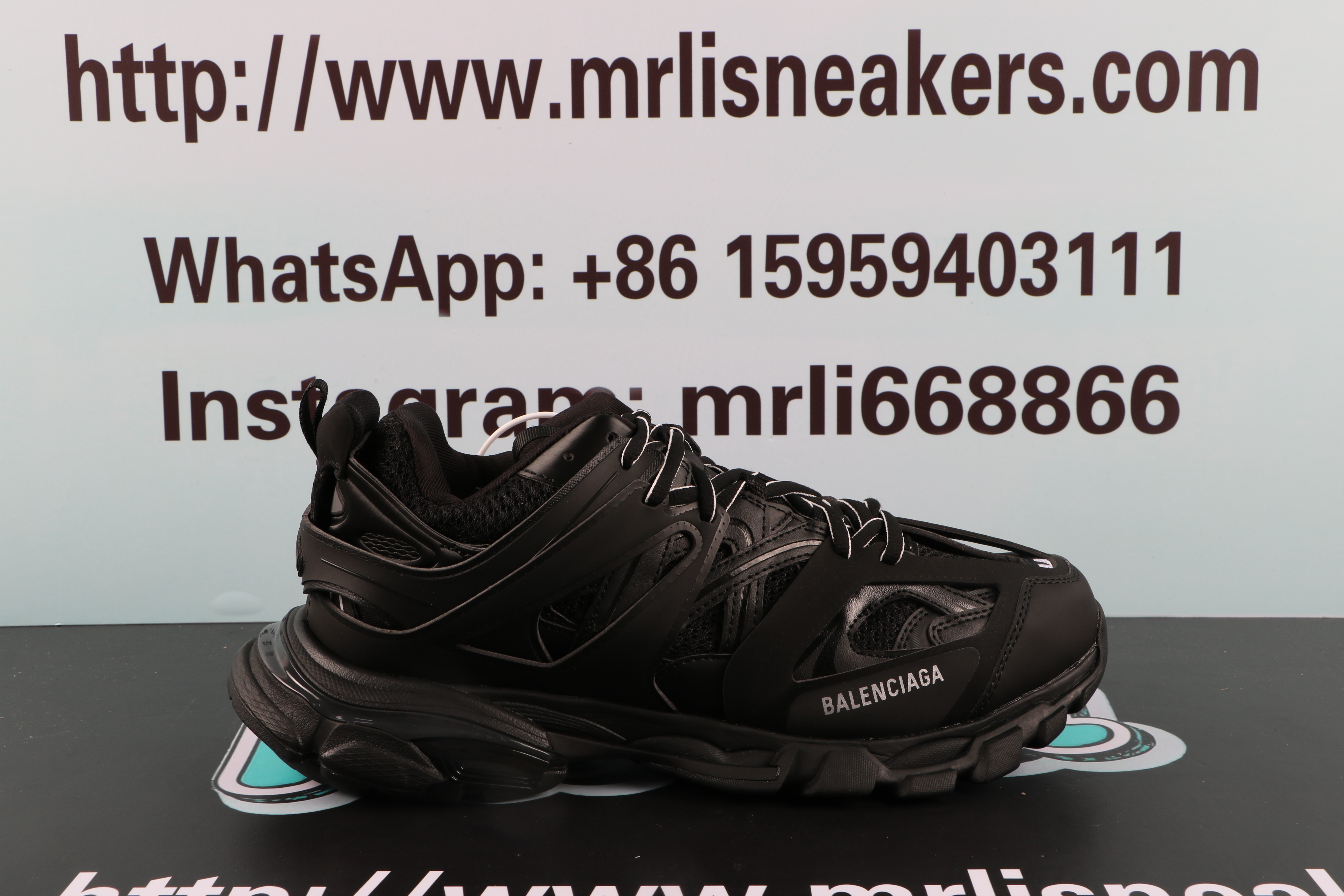 Balenciaga Track LED Black