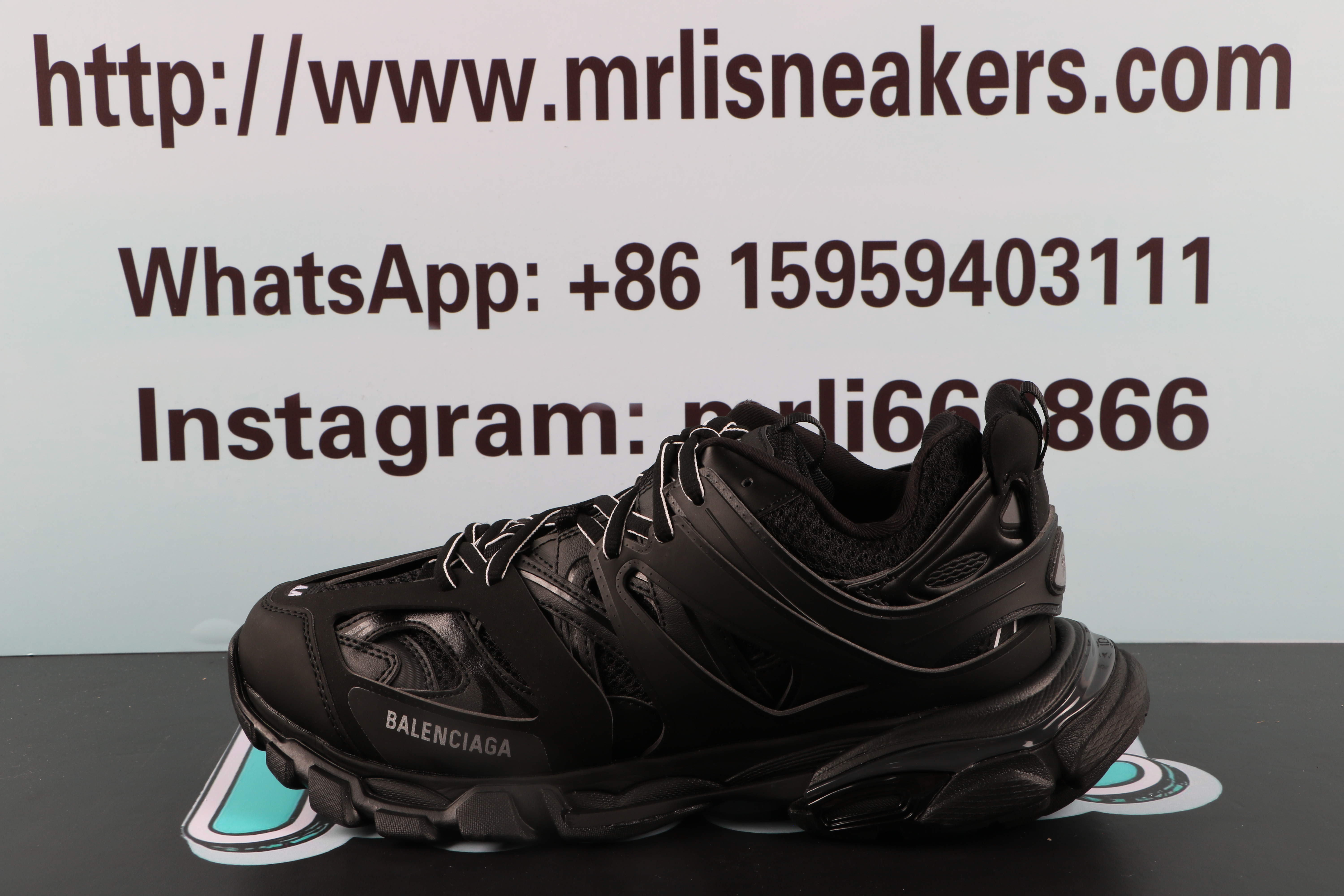 Balenciaga Track LED Black