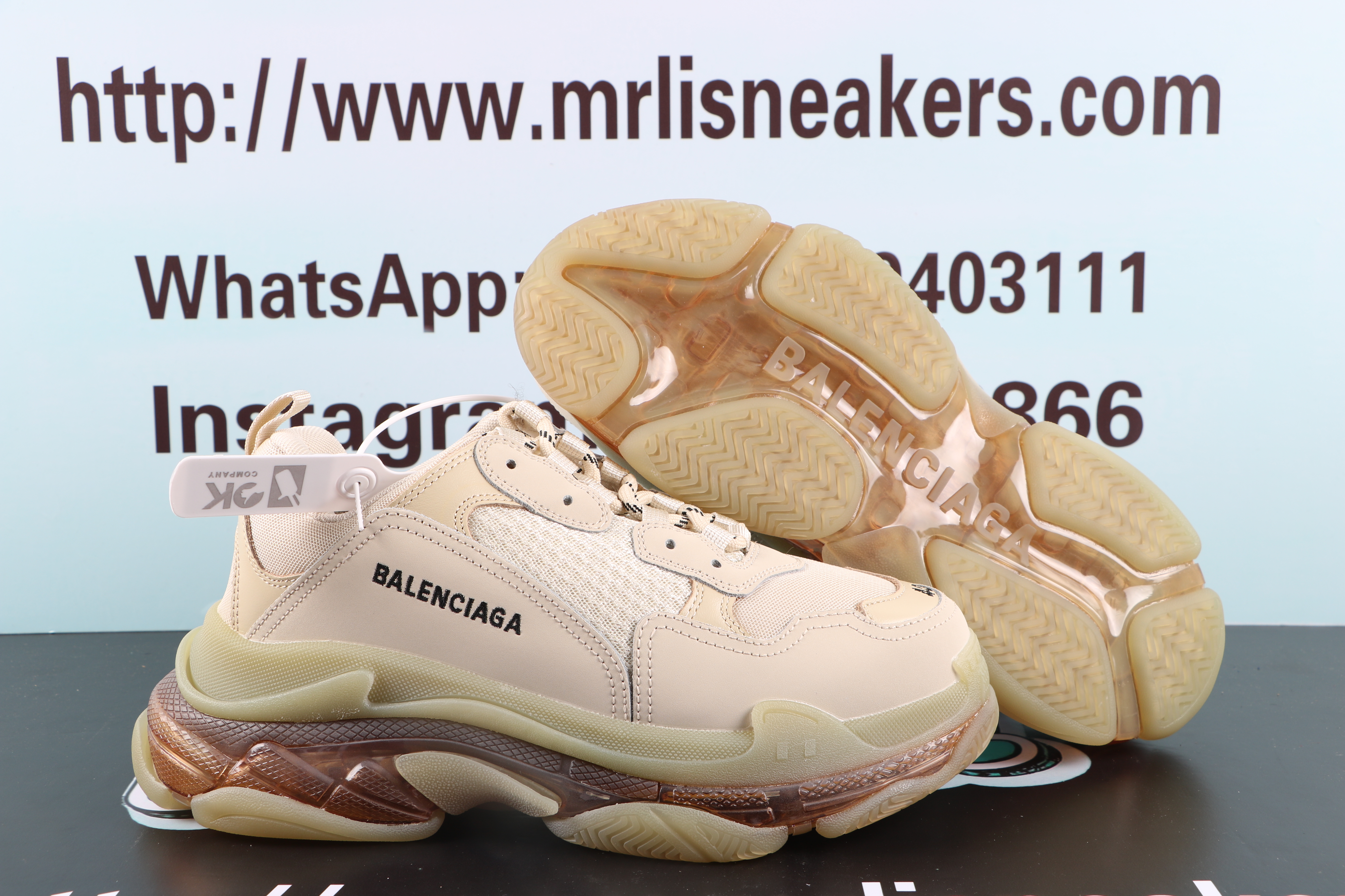 Balenciaga Triple S Off-White