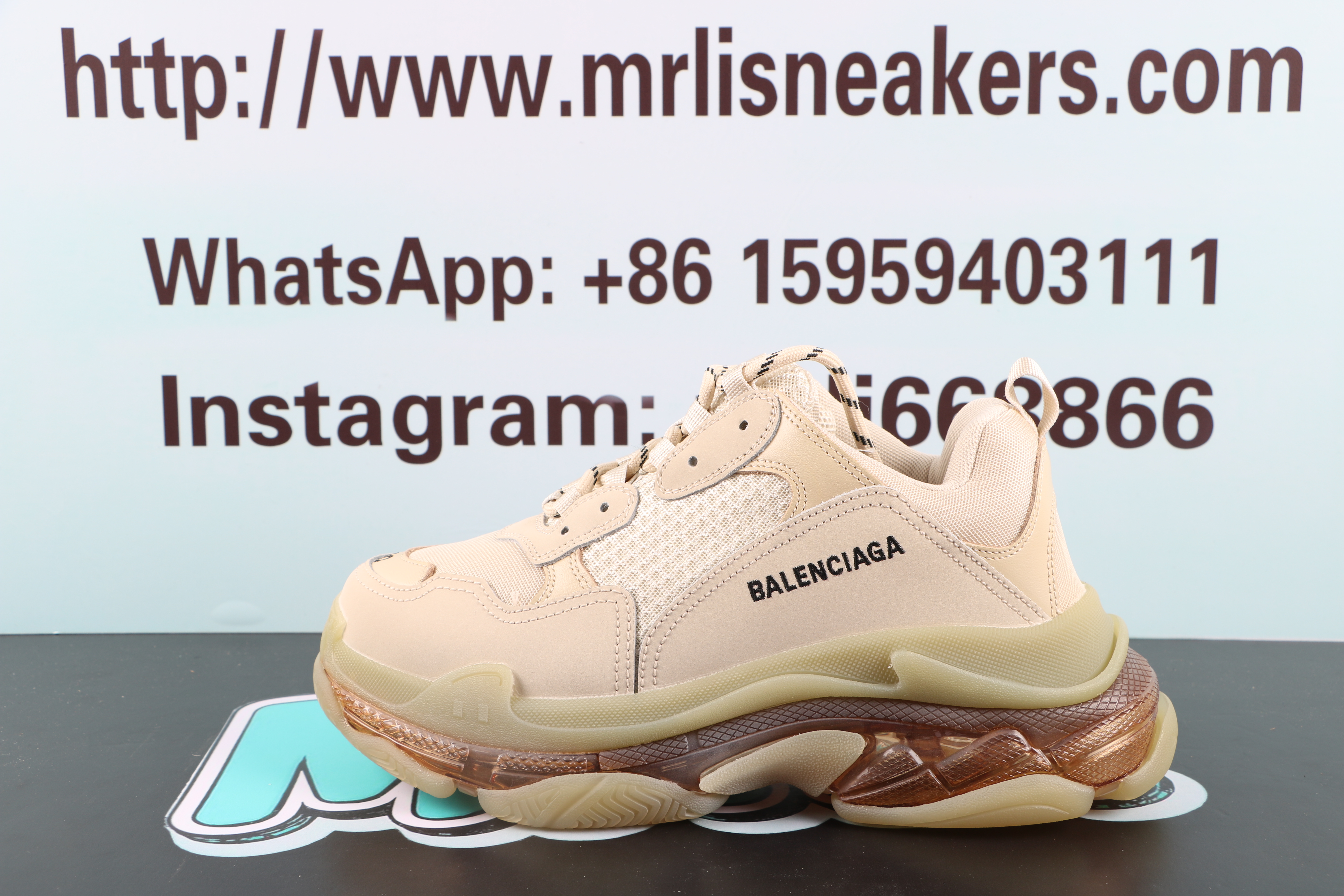 Balenciaga Triple S Off-White