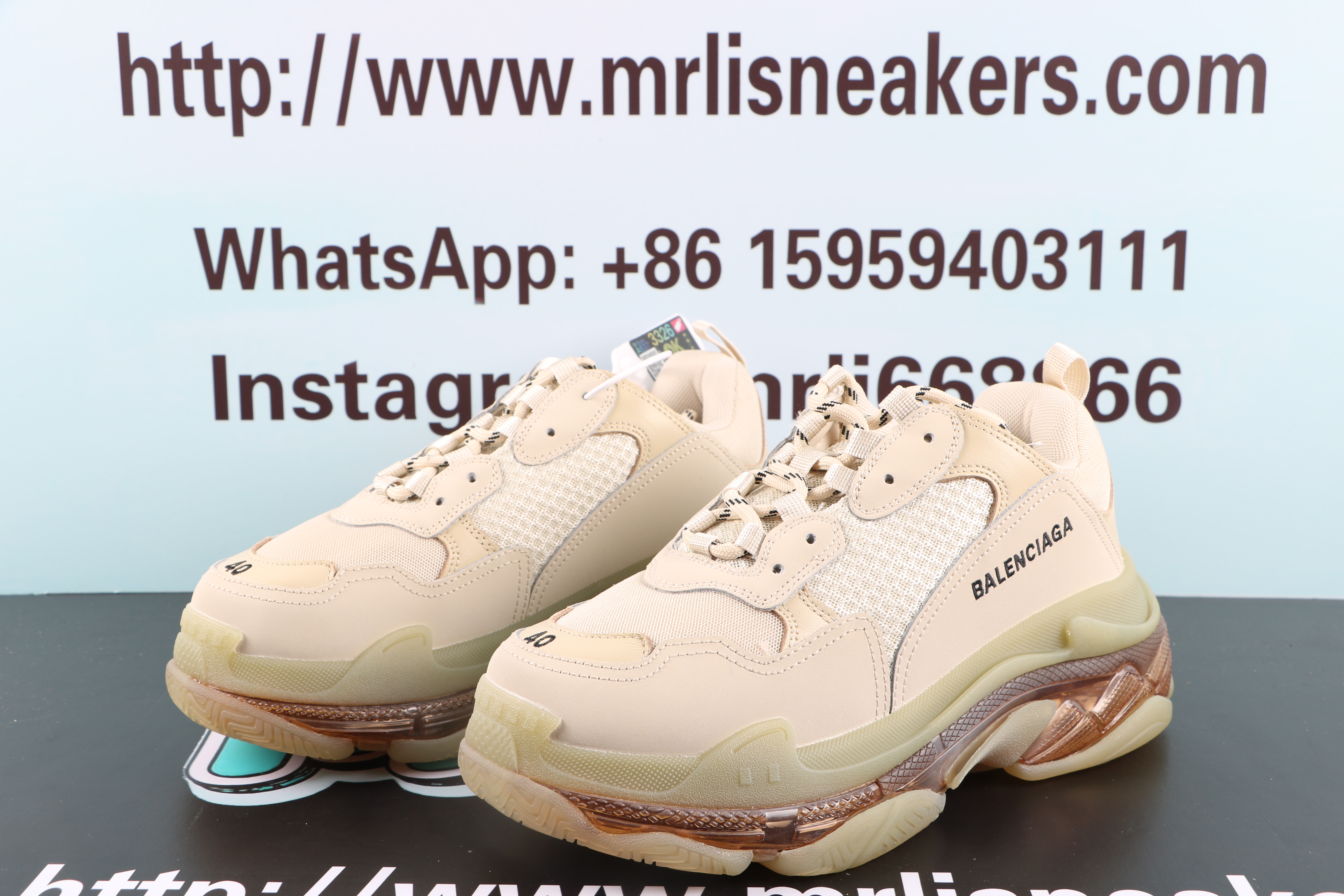 Balenciaga Triple S Off-White