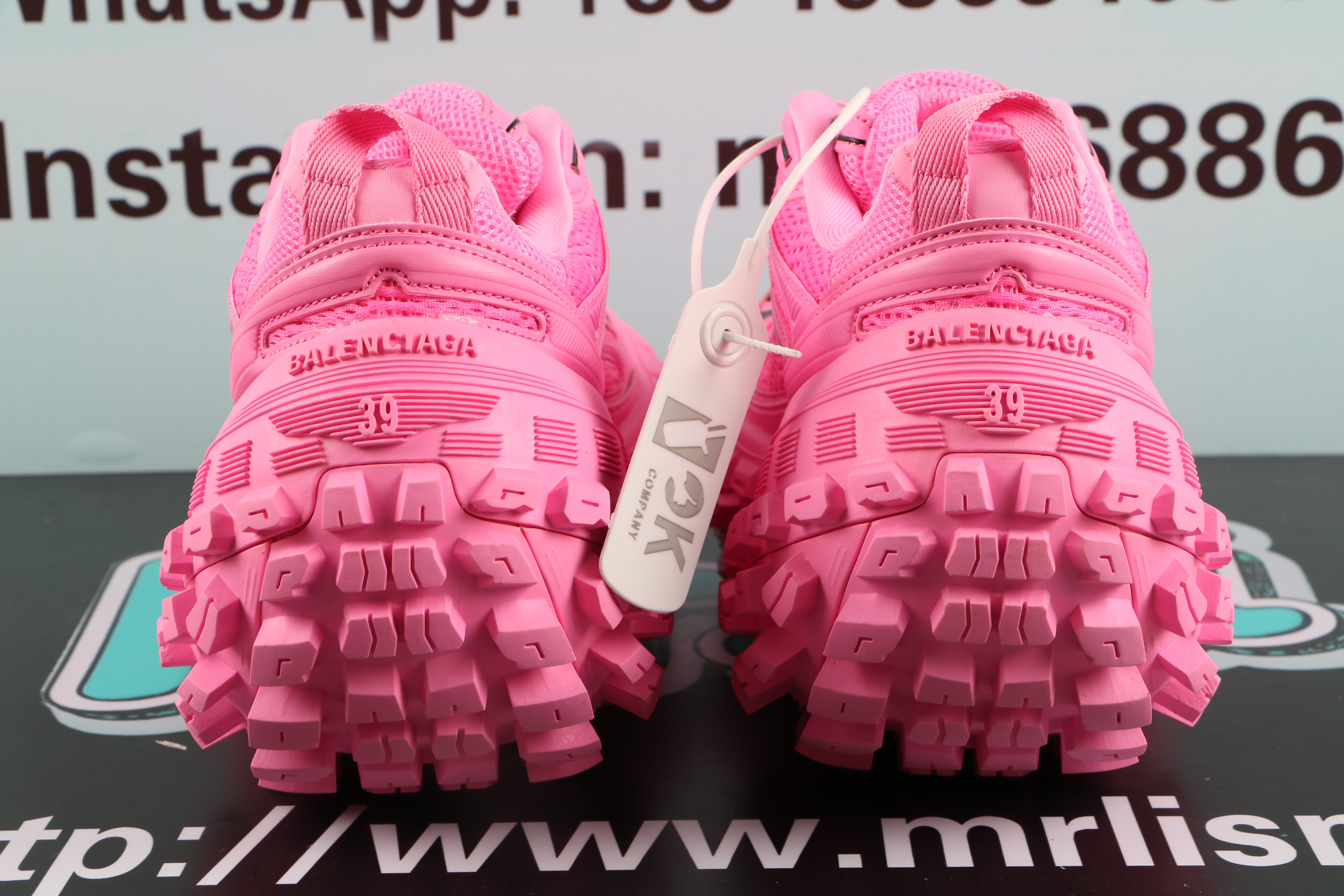 Balenciaga Defender Rubber Platform Sneakers