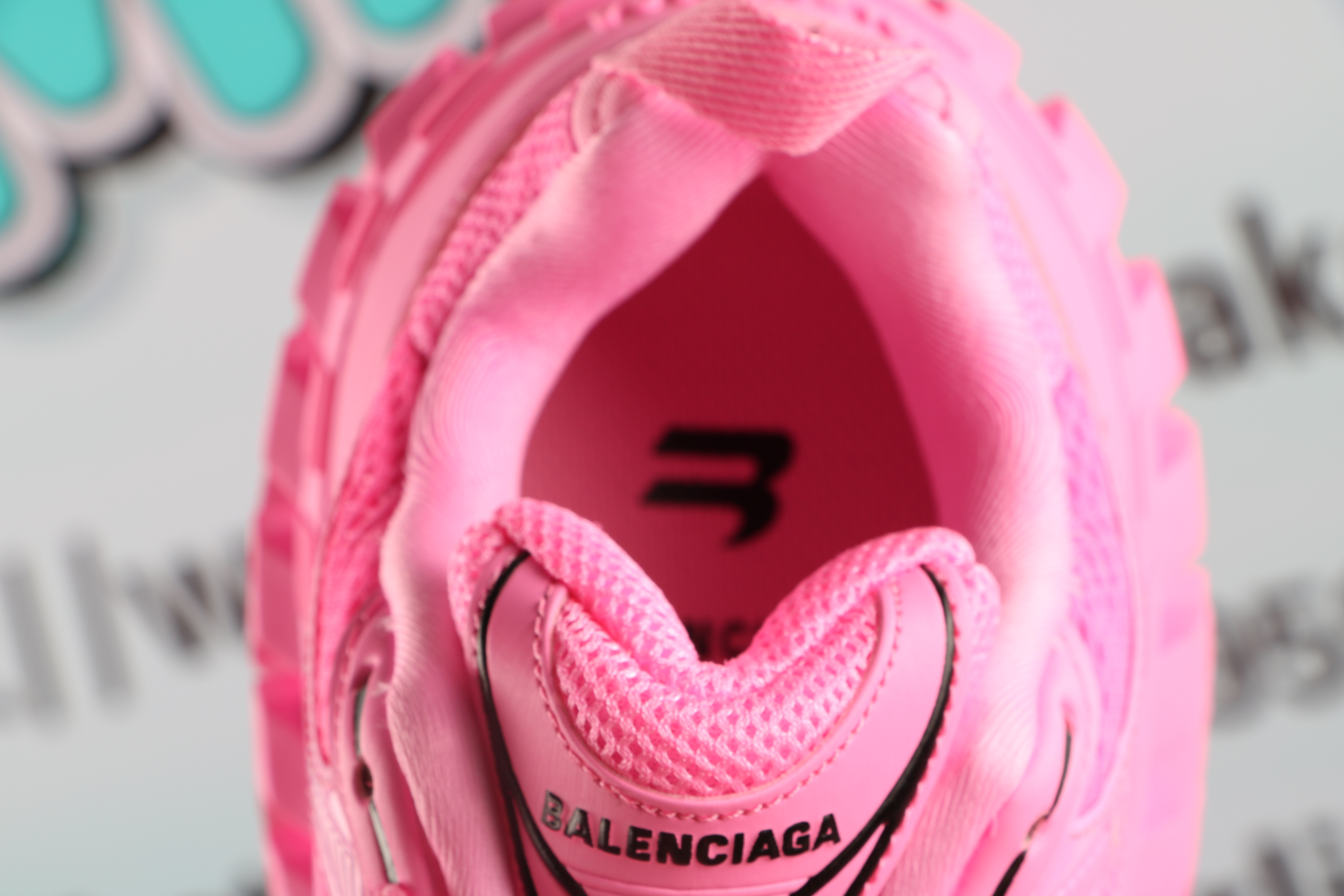 Balenciaga Defender Rubber Platform Sneakers