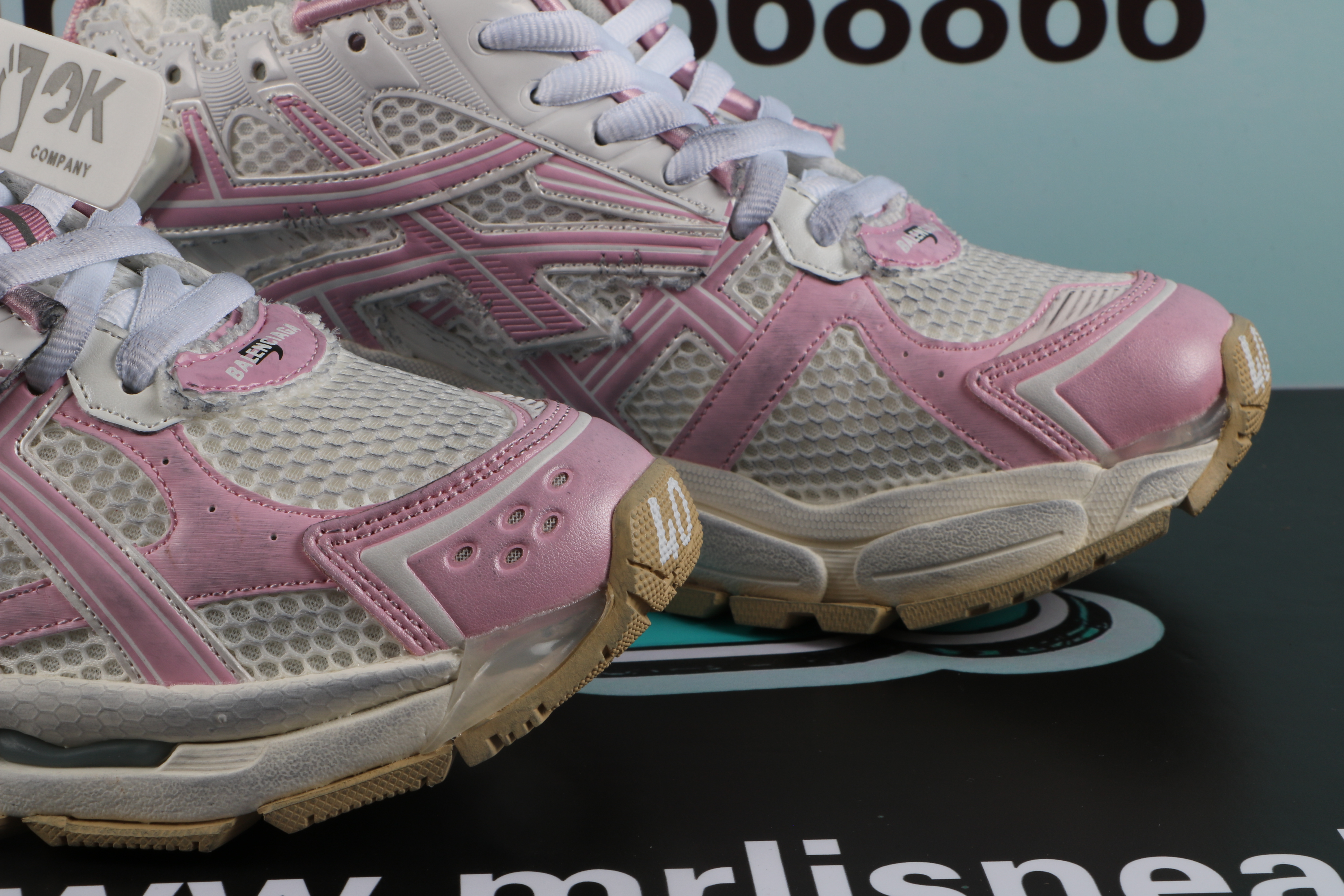 Balenciaga Runner Pink White