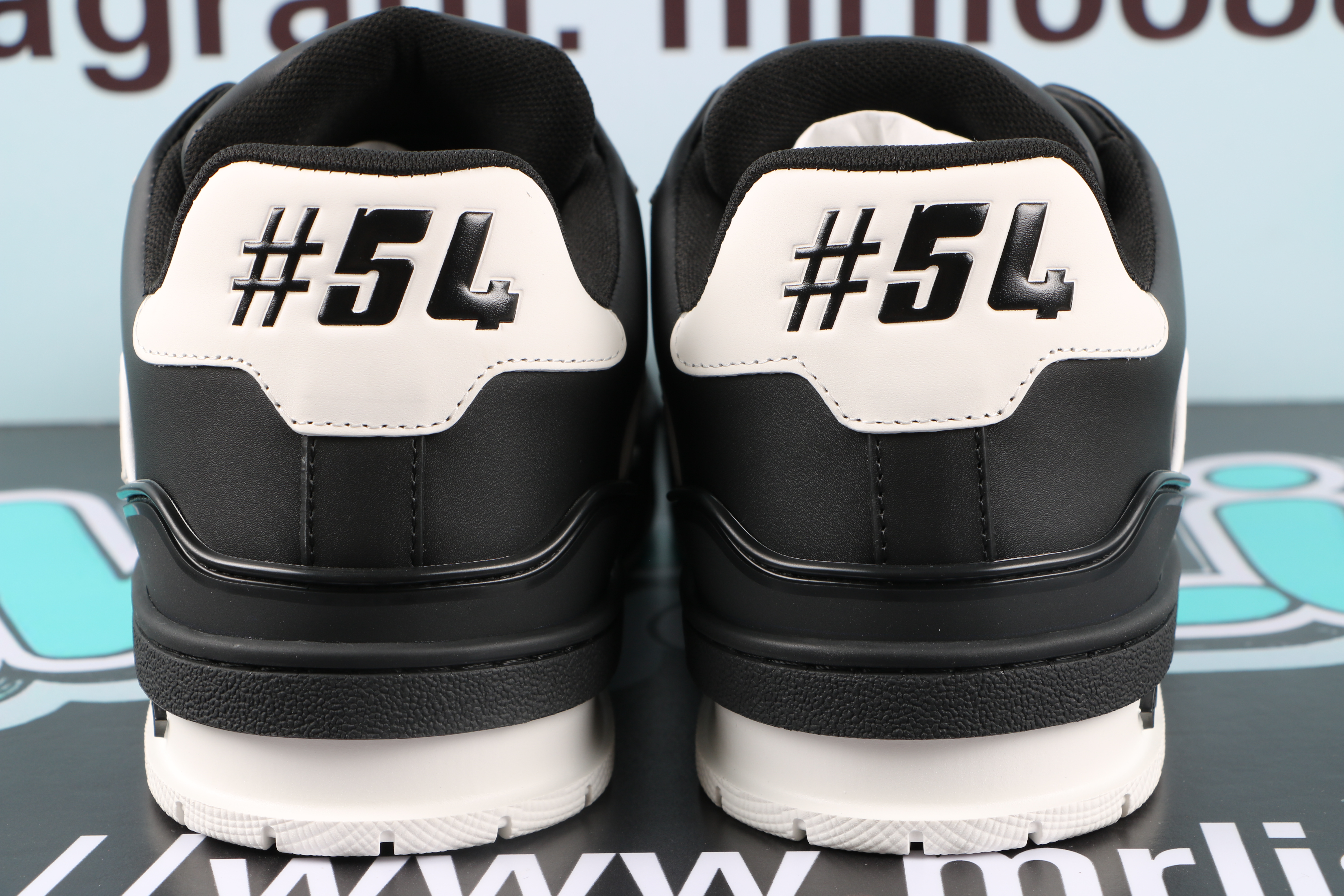 Louis Vuitton LV Trainer #54 Black Grey