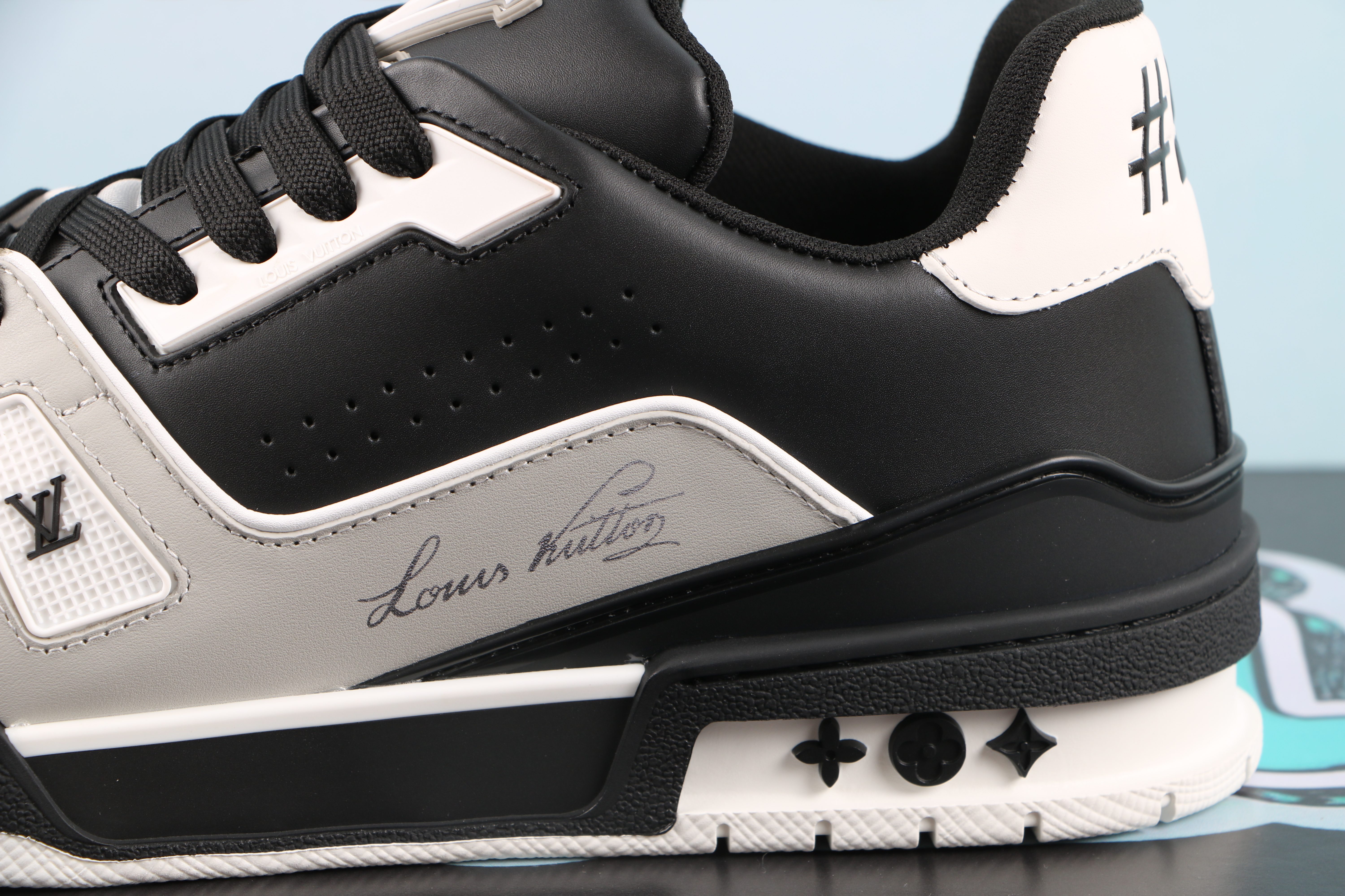 Louis Vuitton LV Trainer #54 Black Grey