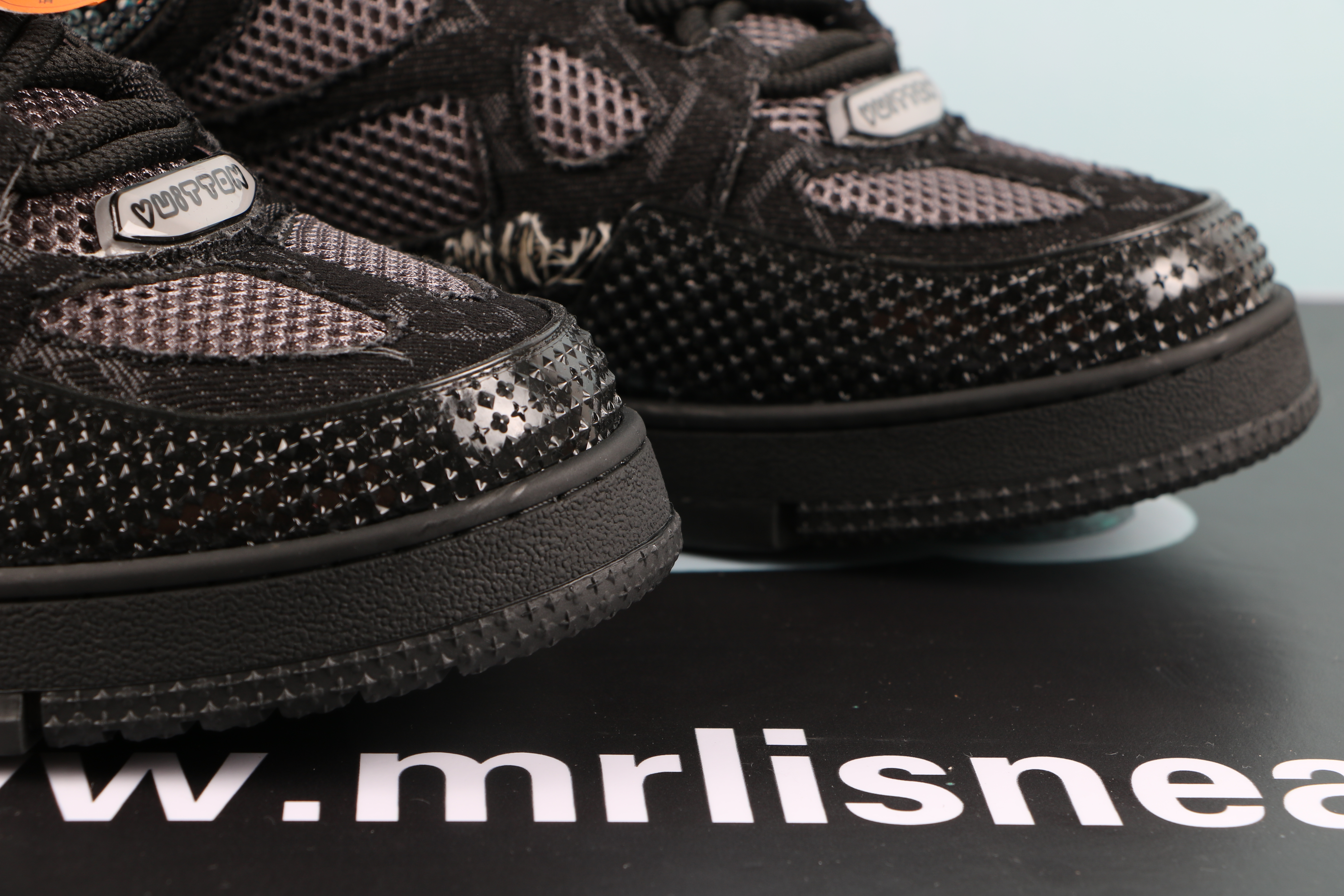 Louis Vuitton Skate Trainer Black Swarovski Monogran