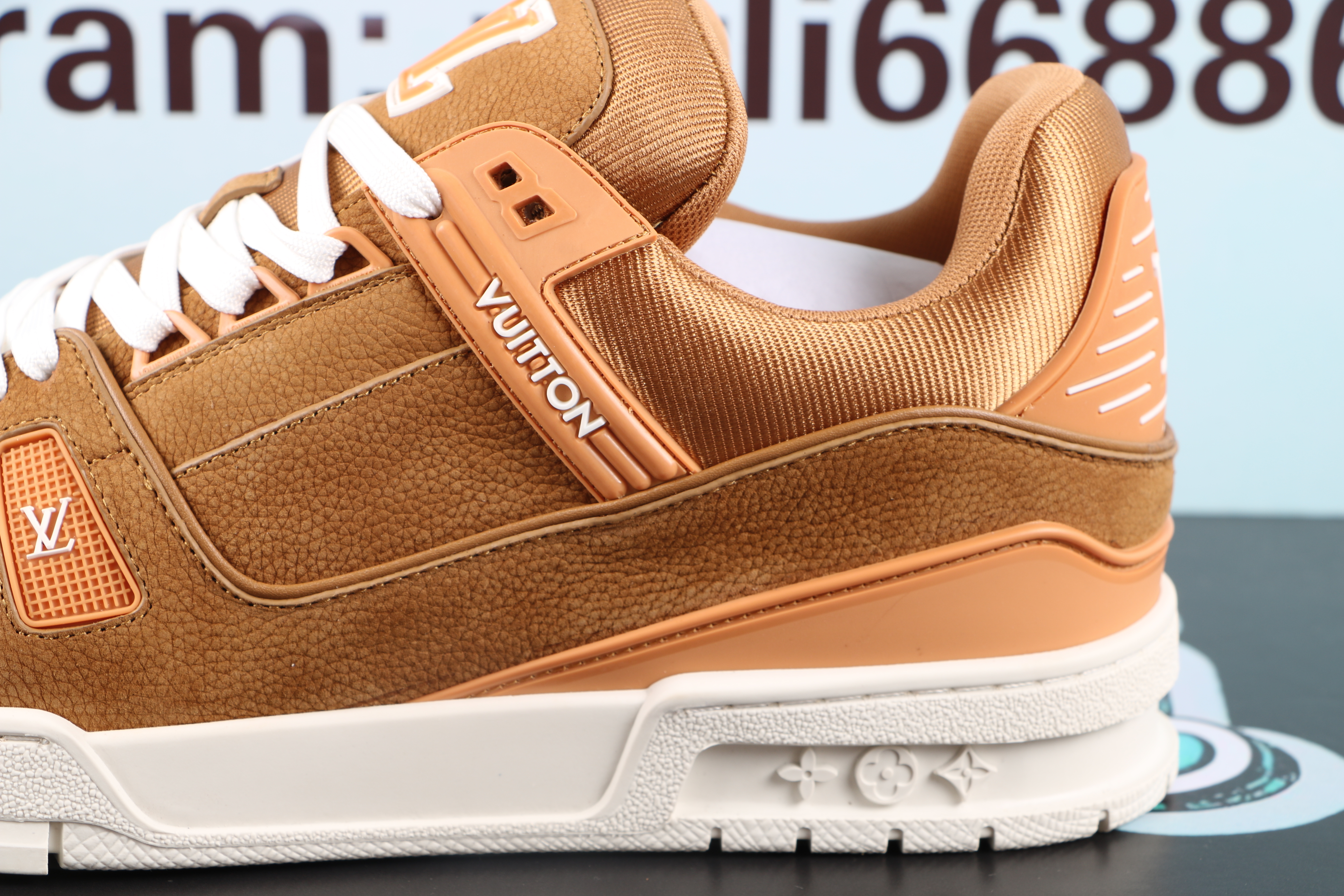 Louis Vuitton LV Trainer Beige