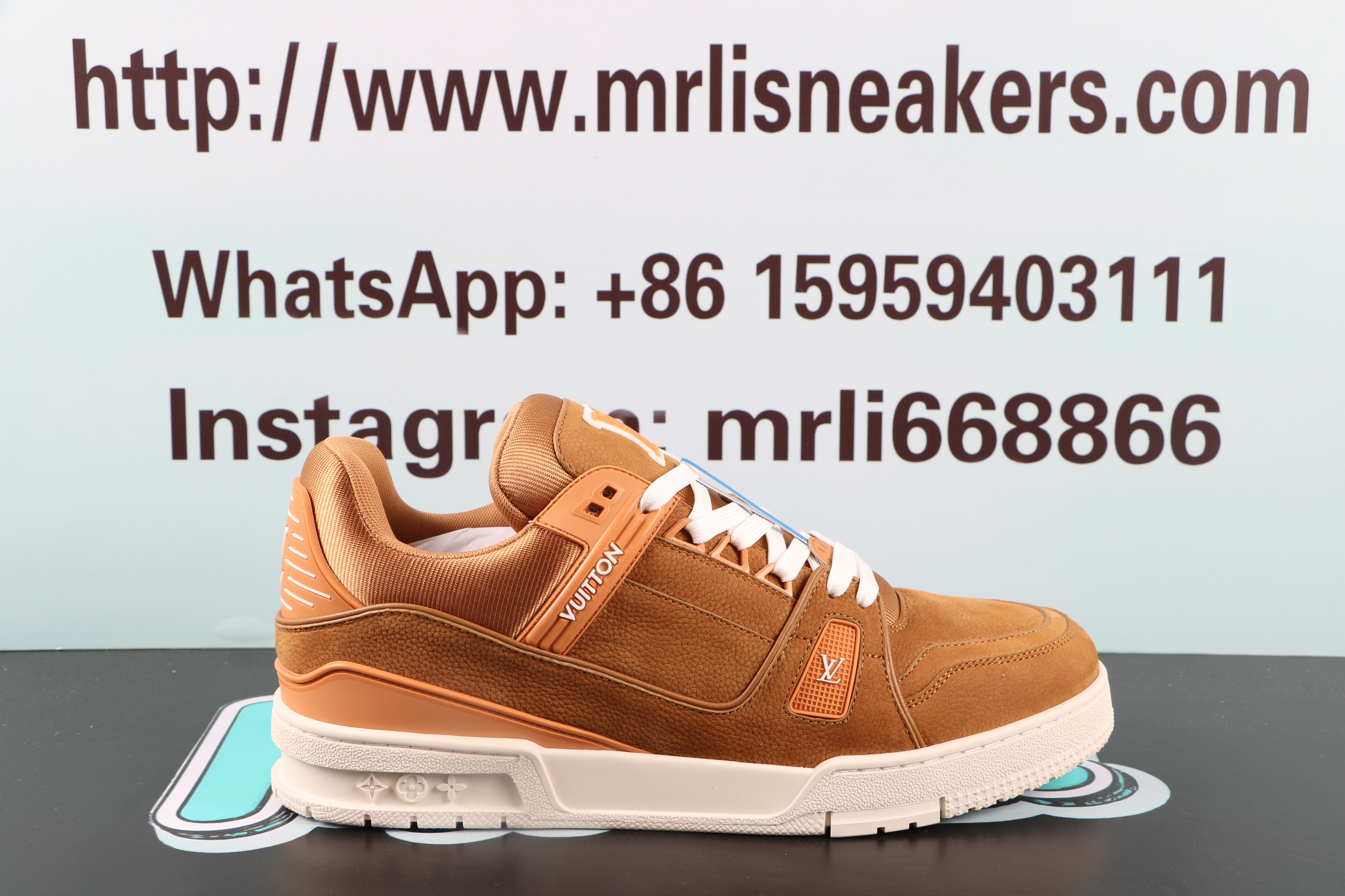 Louis Vuitton LV Trainer Beige