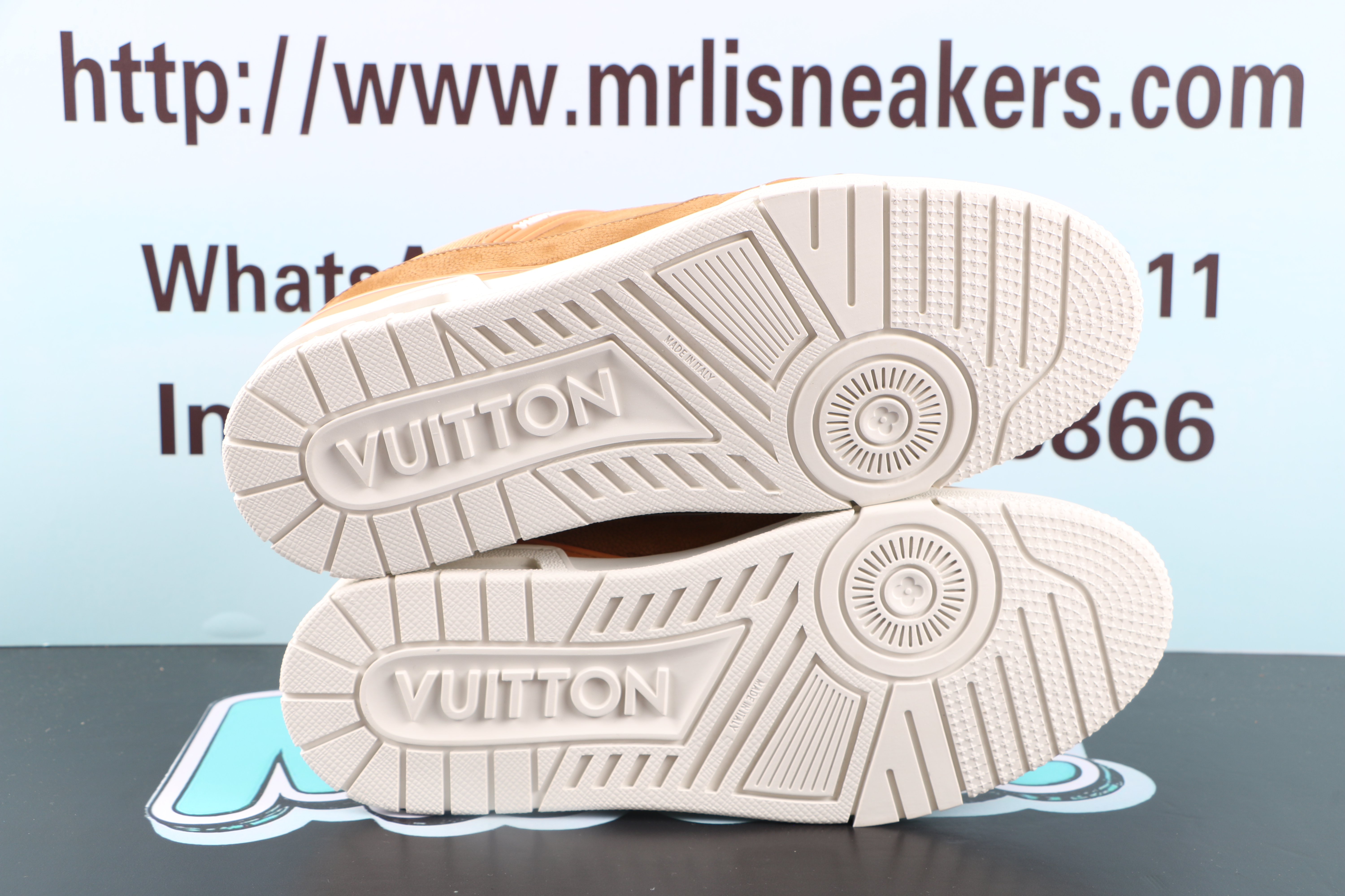 Louis Vuitton LV Trainer Beige