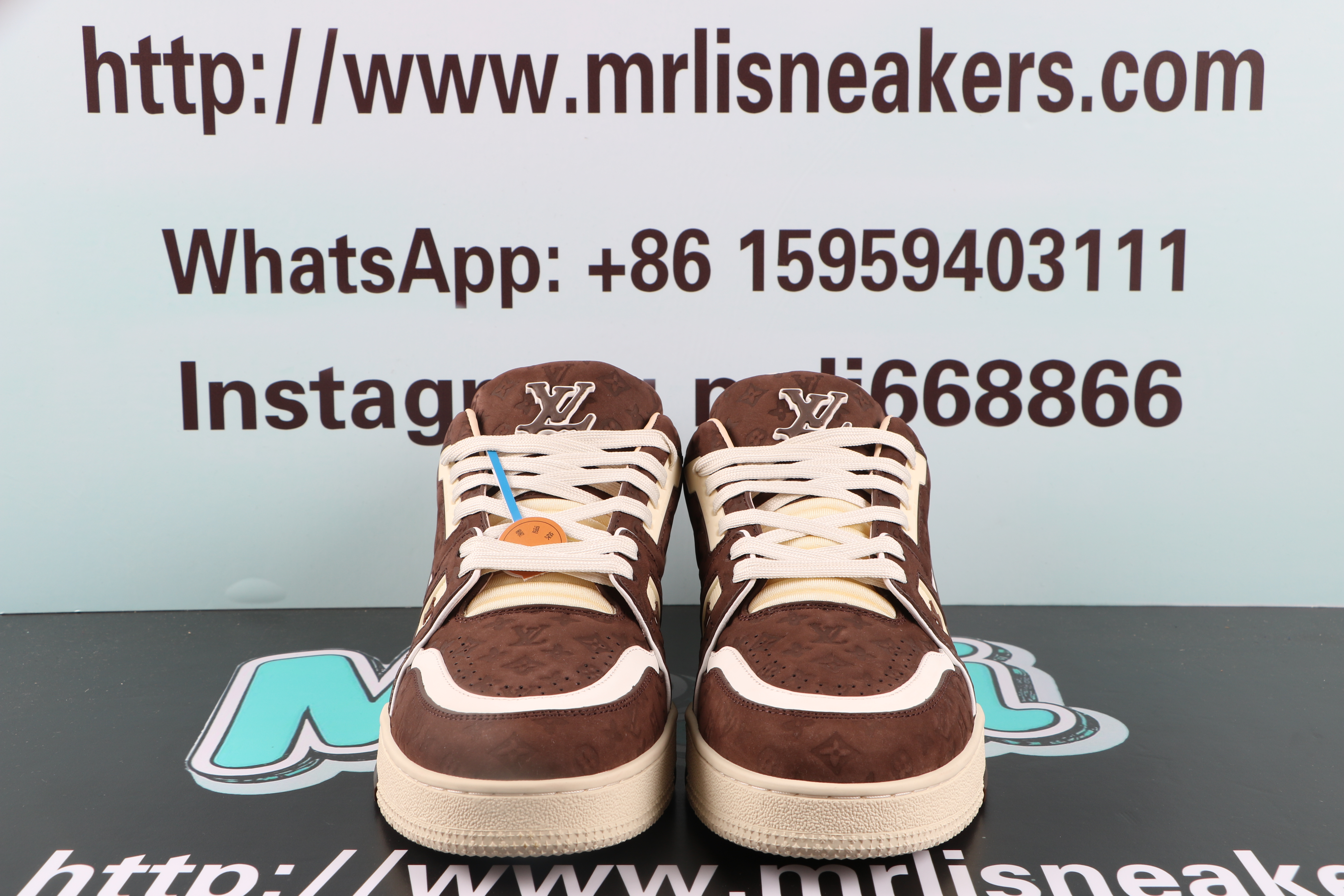 Louis Vuitton by Tyler,the Creator LV Trainer Mocha