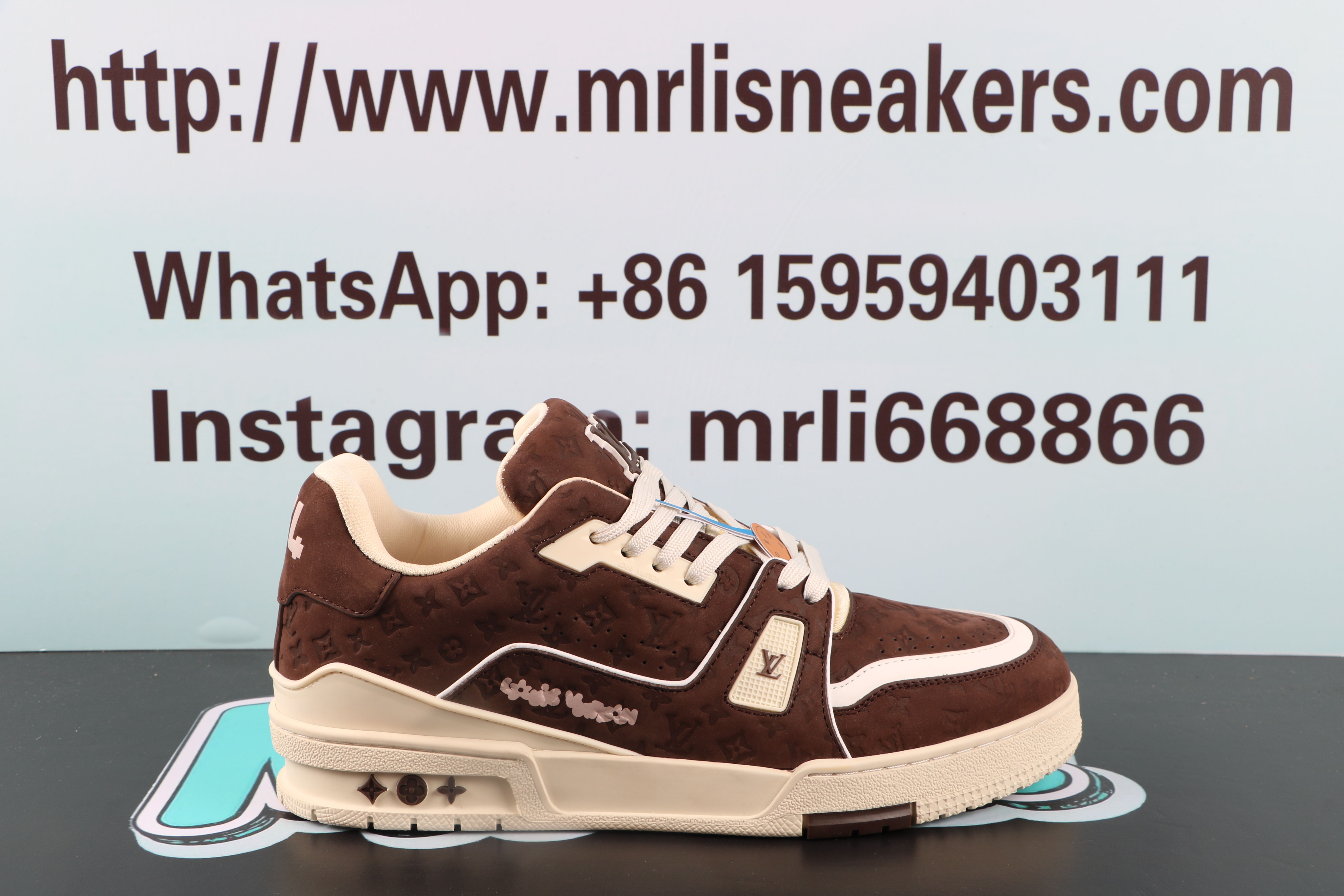 Louis Vuitton by Tyler,the Creator LV Trainer Mocha