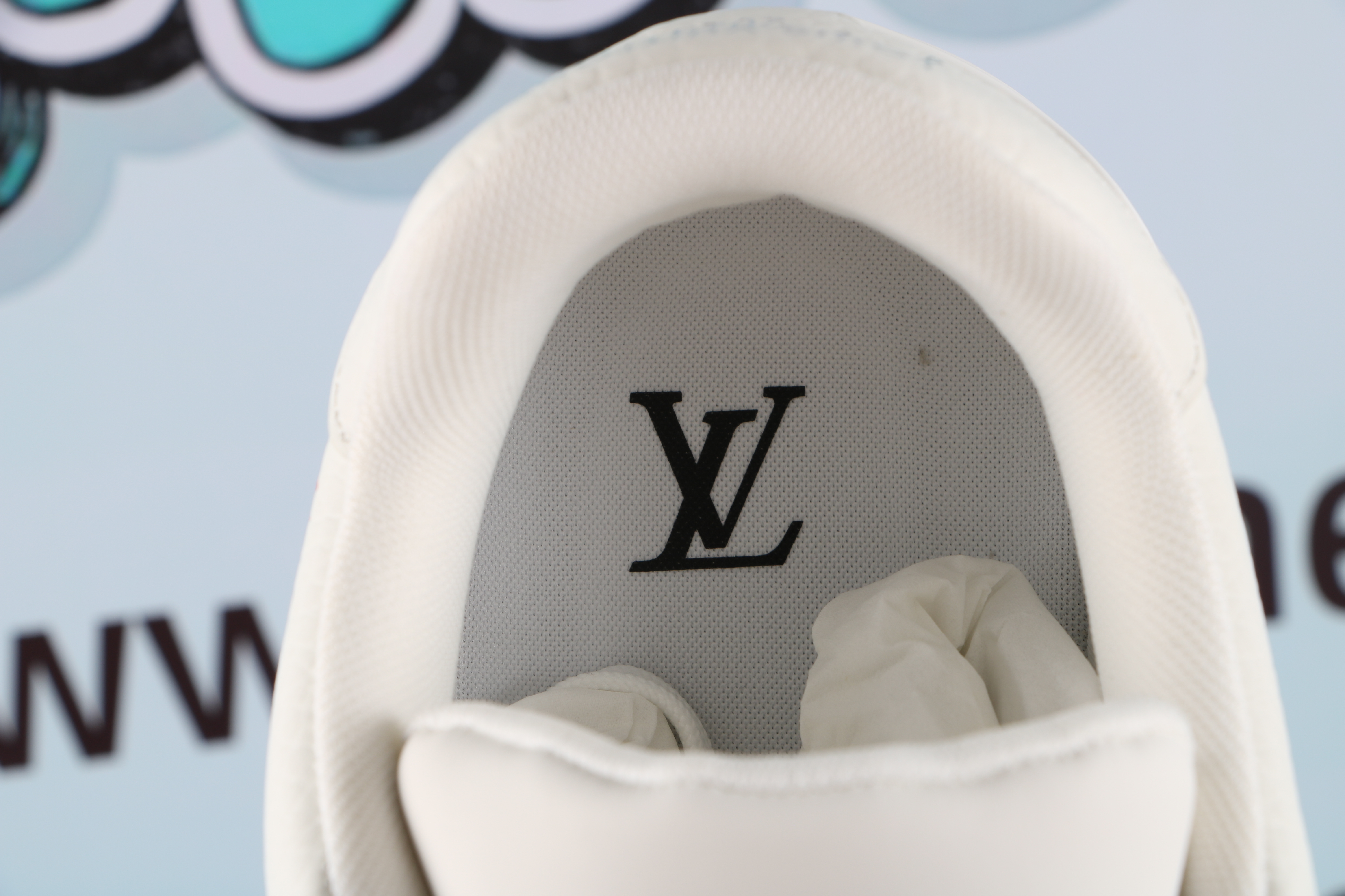 Louis Vuitton x Yayoi Kusama Trainer White Print