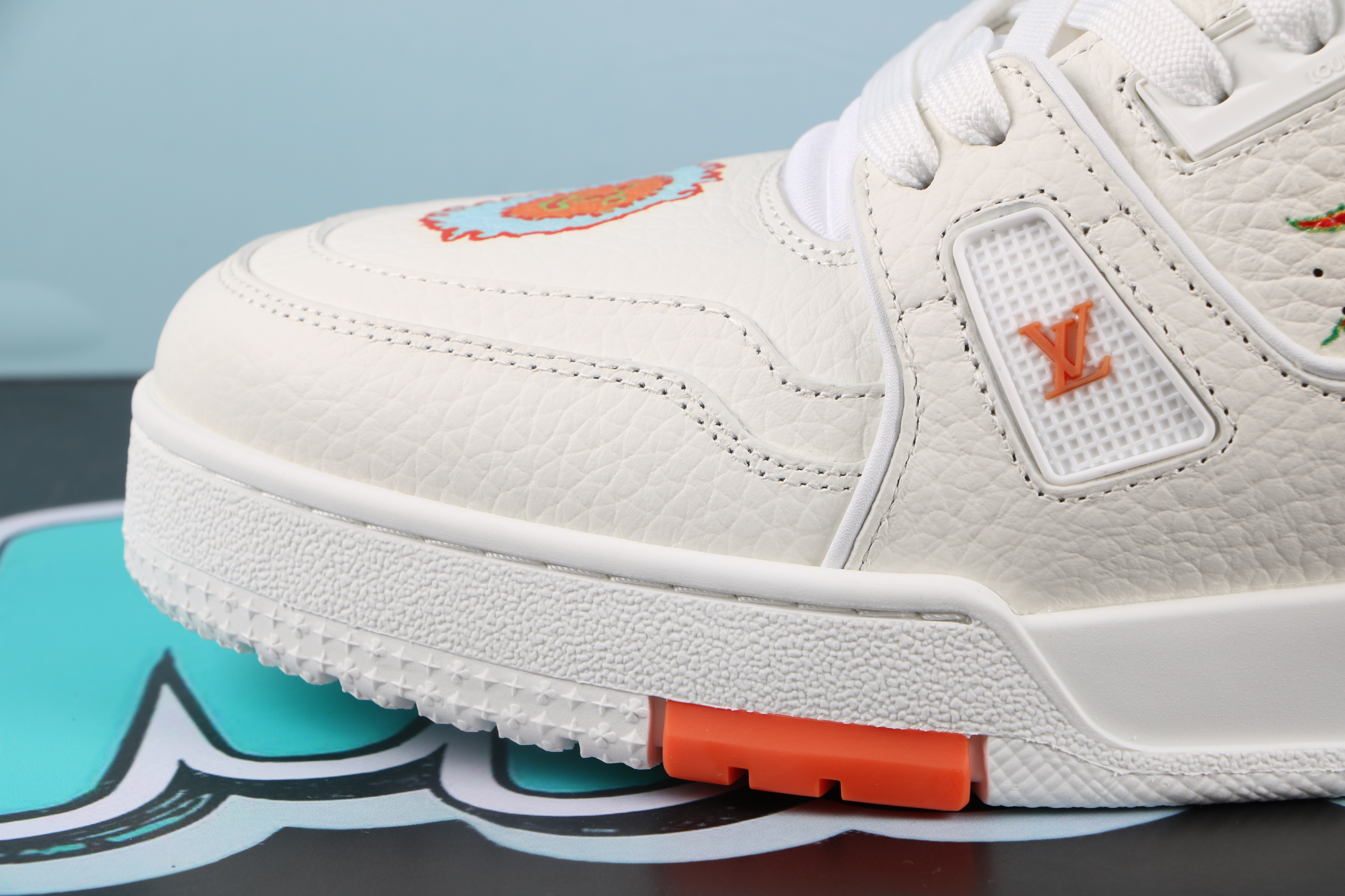 Louis Vuitton x Yayoi Kusama Trainer White Print