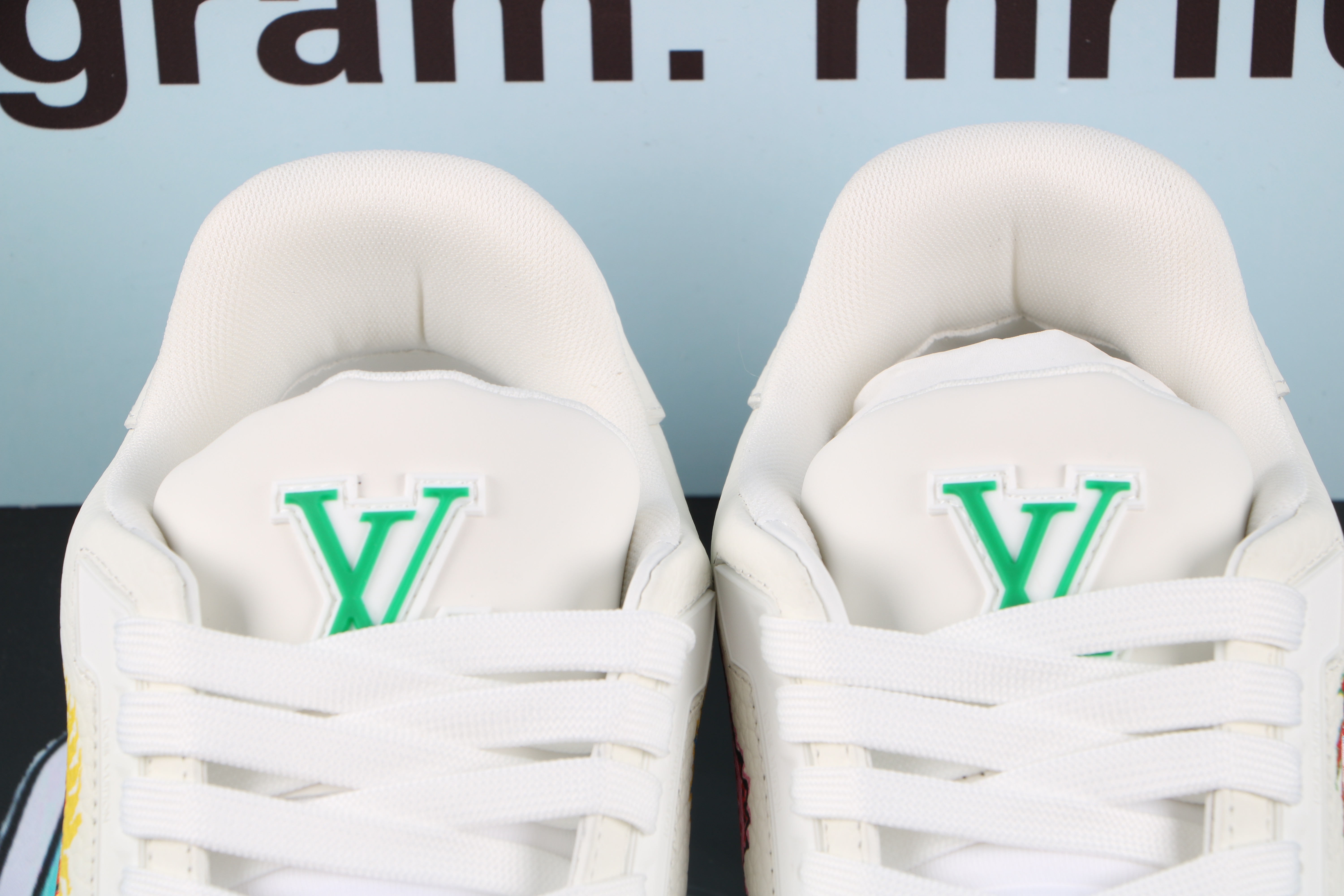 Louis Vuitton x Yayoi Kusama Trainer White Print