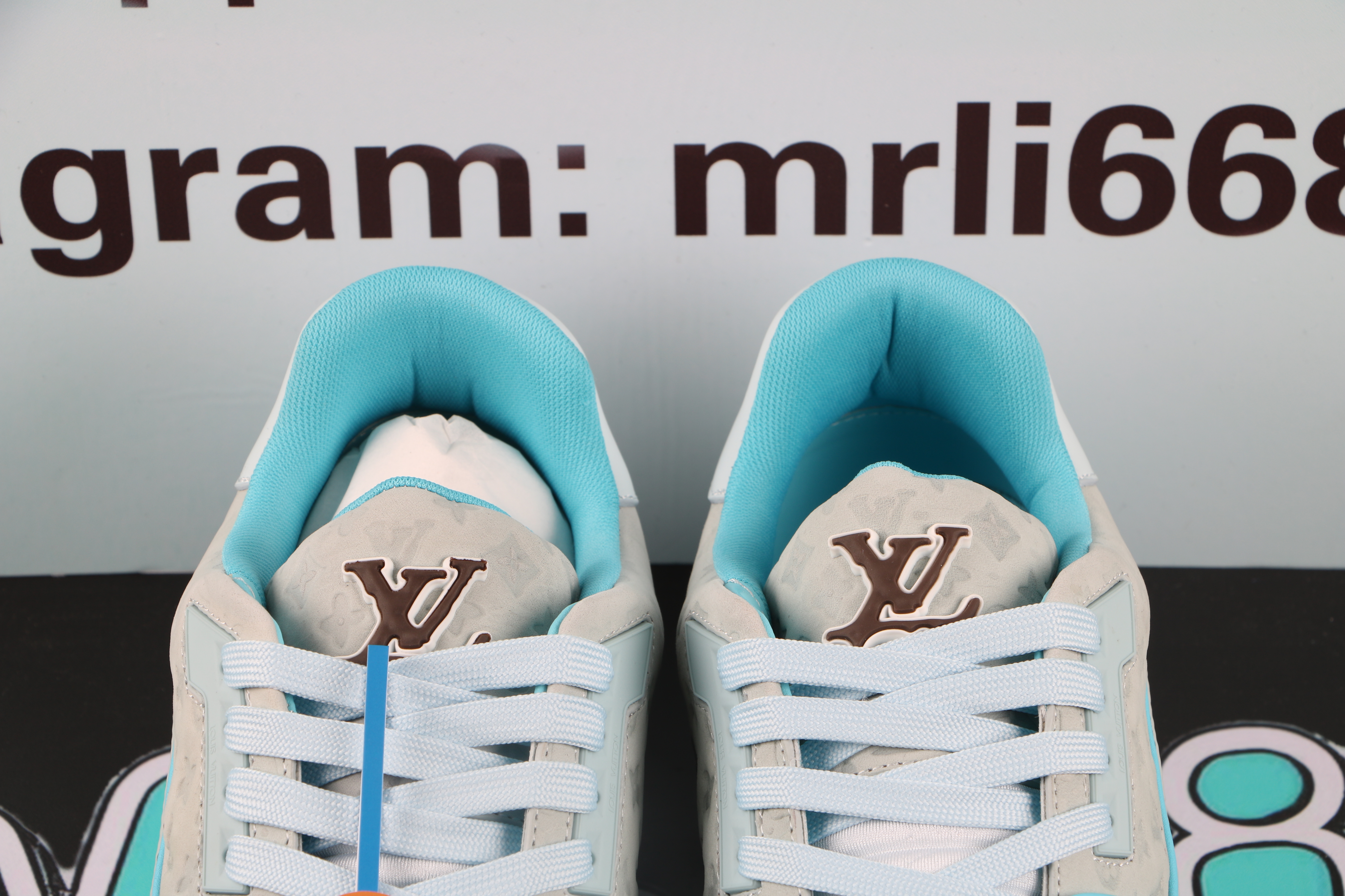 Louis Vuitton by Tyler,the Creator LV Trainer Blue