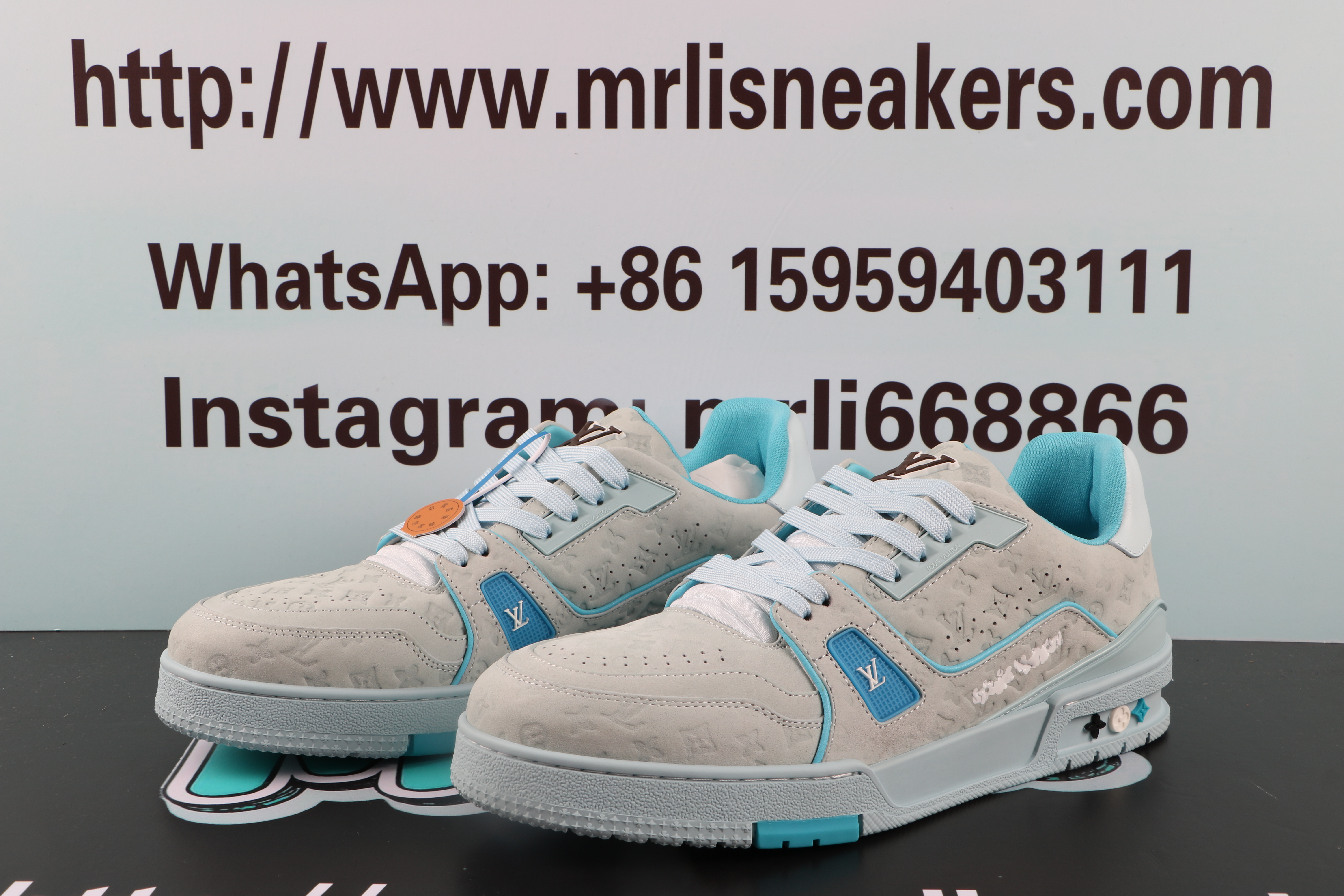 Louis Vuitton by Tyler,the Creator LV Trainer Blue
