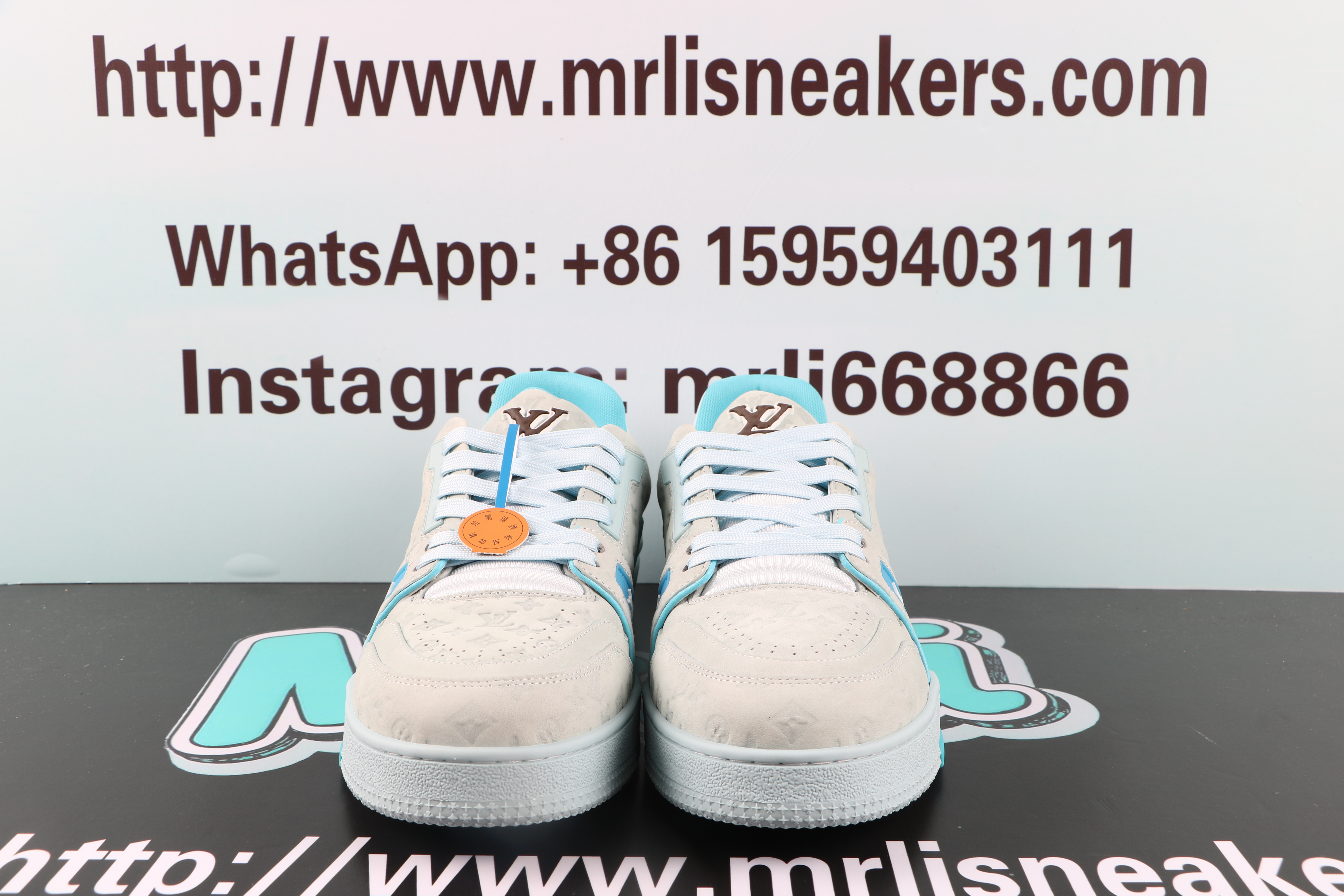 Louis Vuitton by Tyler,the Creator LV Trainer Blue