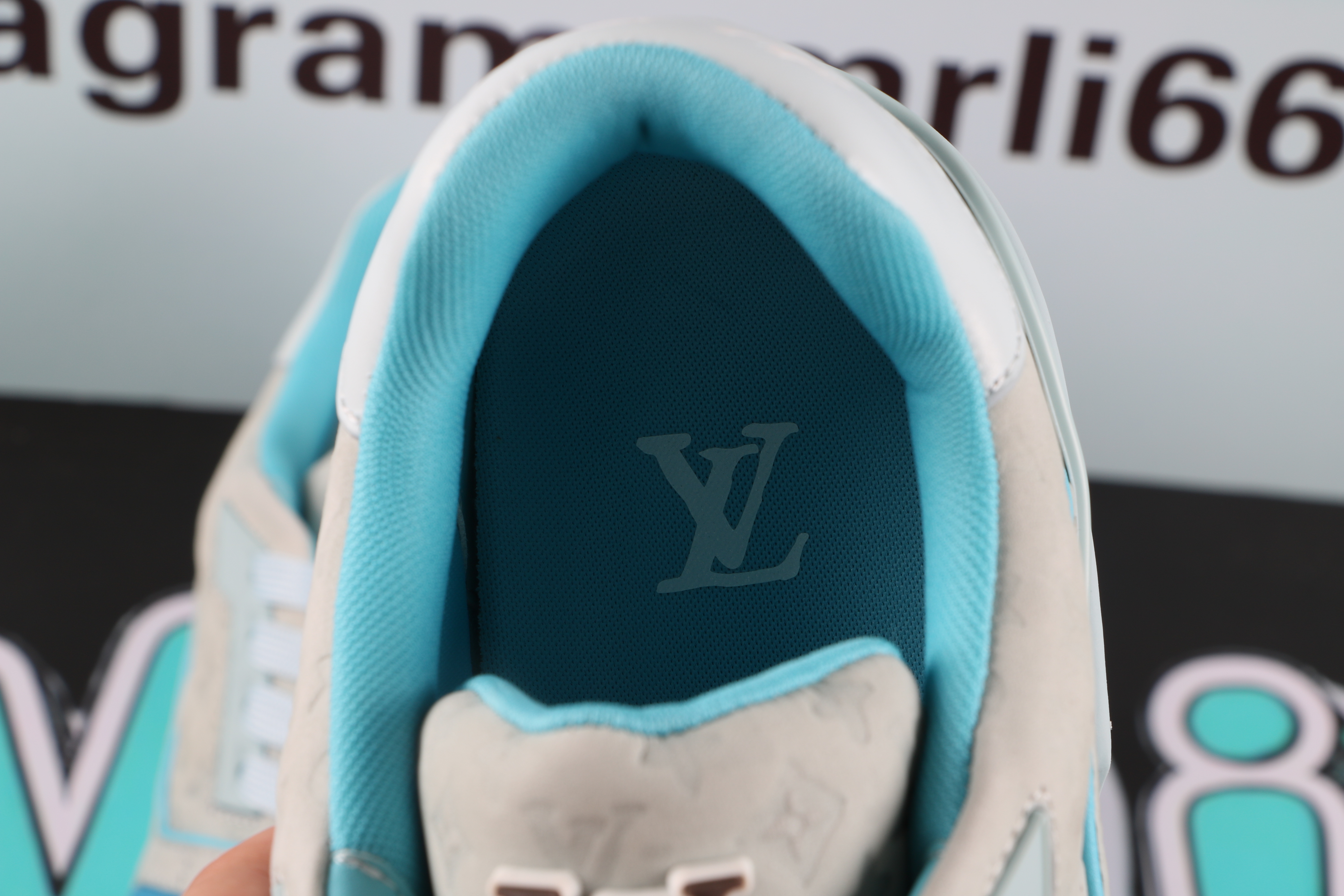 Louis Vuitton by Tyler,the Creator LV Trainer Blue