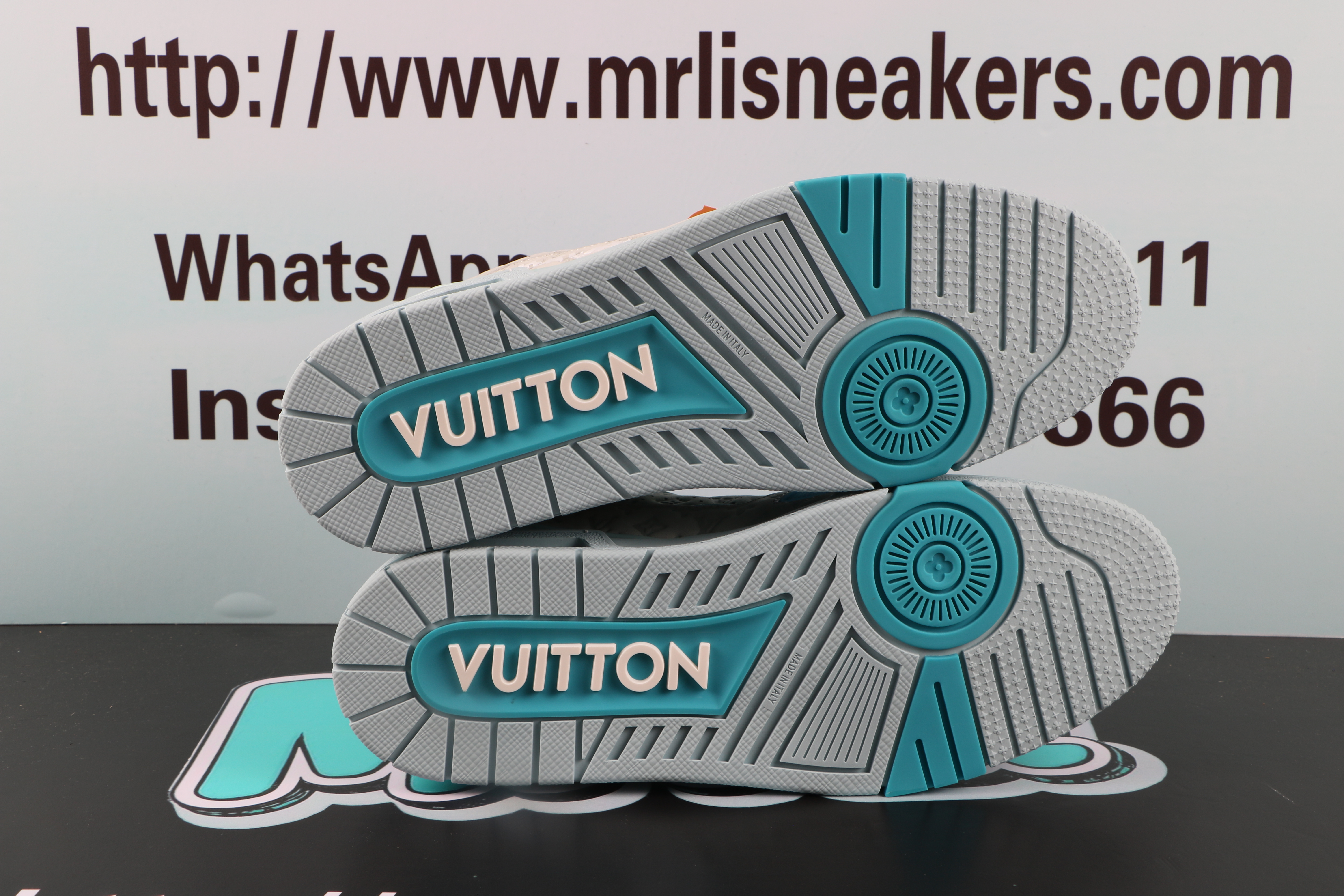 Louis Vuitton by Tyler,the Creator LV Trainer Blue