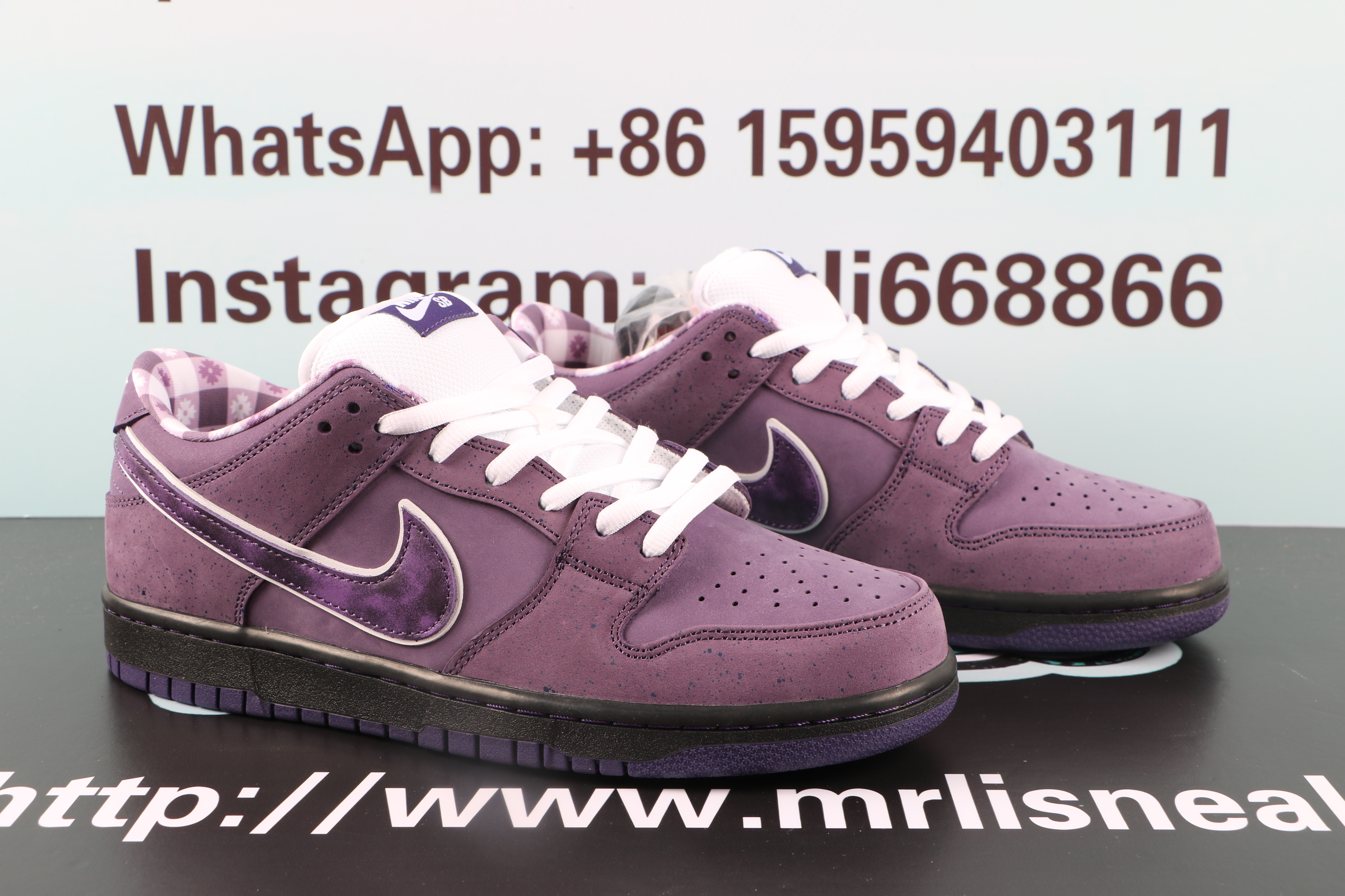 Nike SB Dunk Low Concepts Purple Lobster