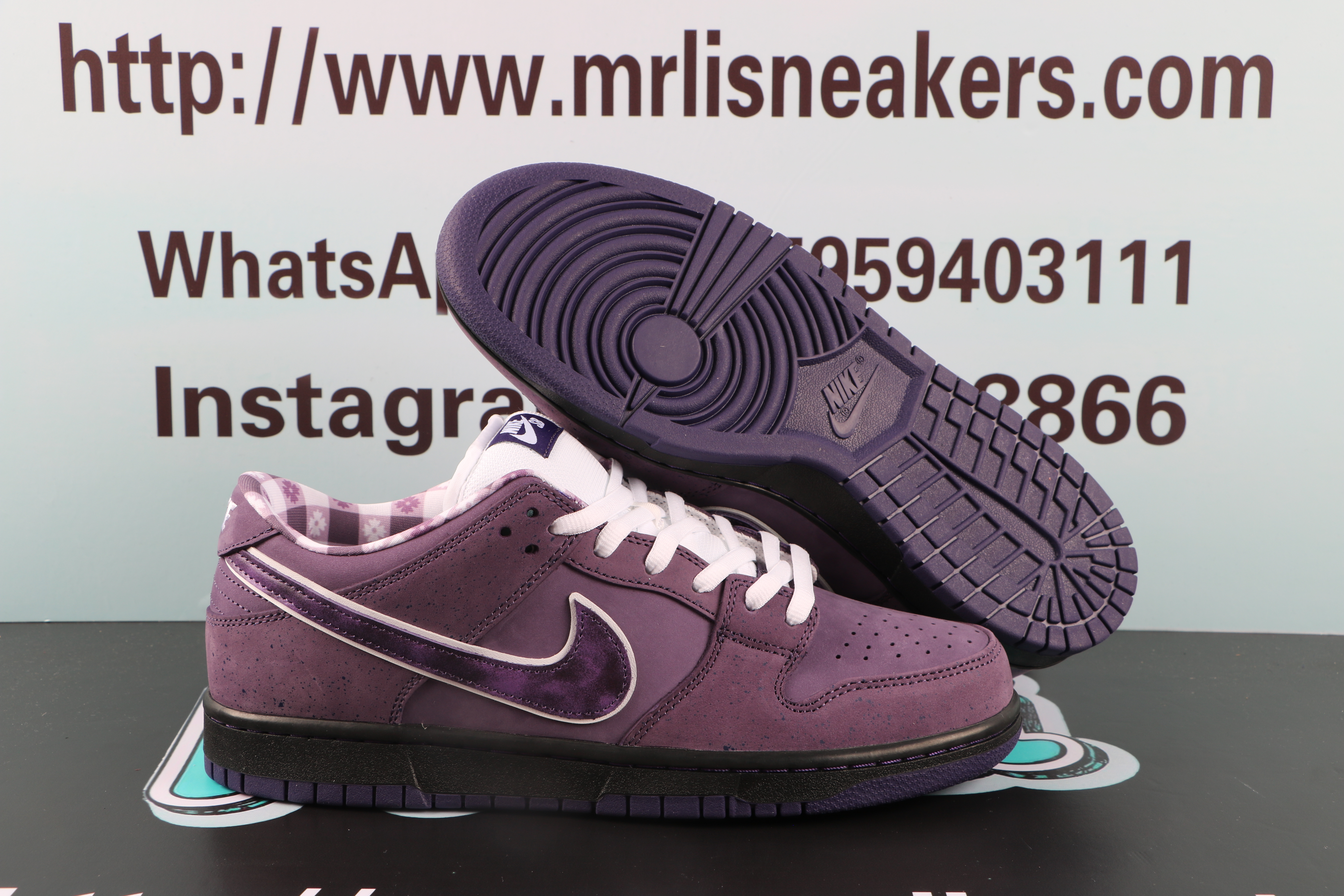 Nike SB Dunk Low Concepts Purple Lobster