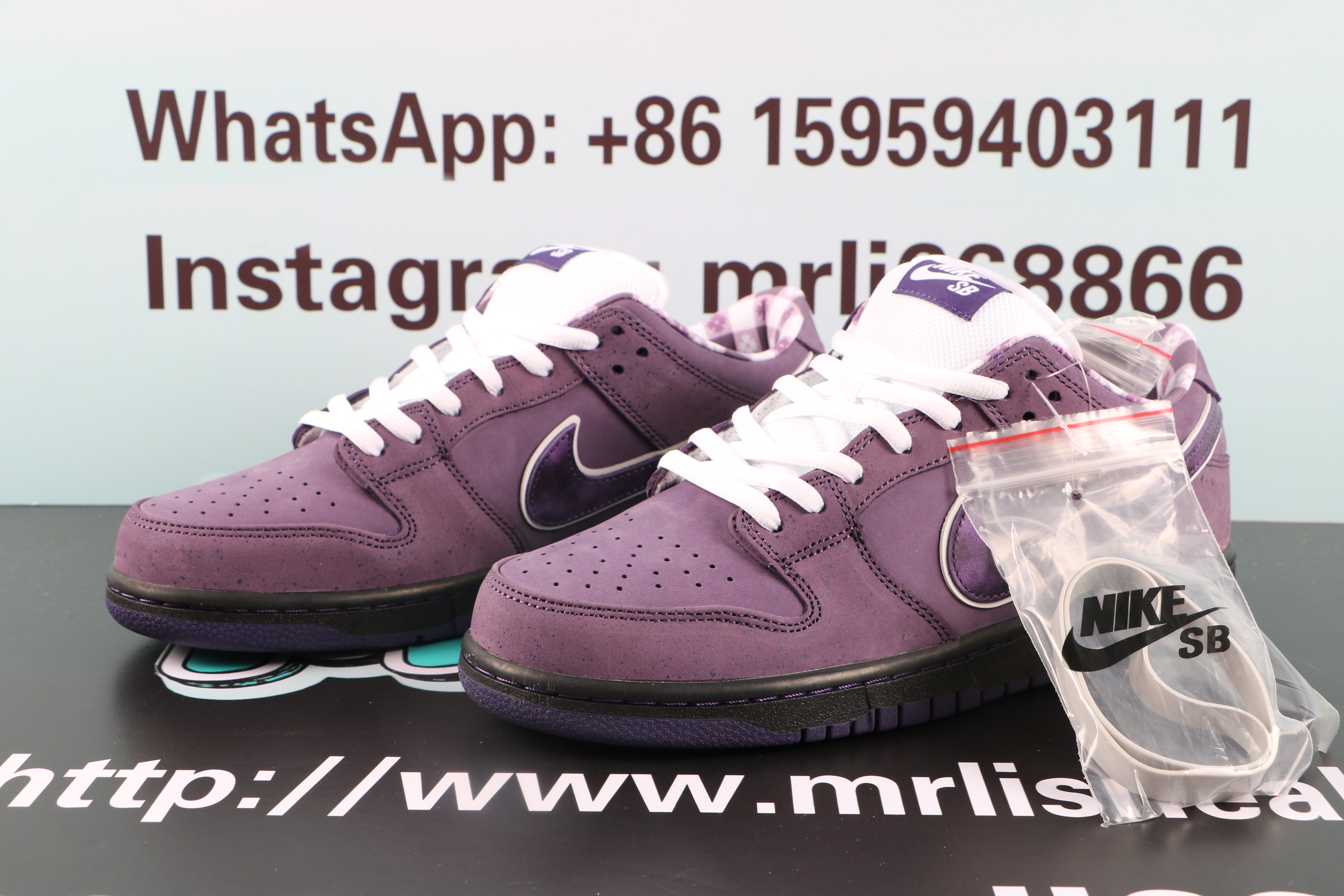 Nike SB Dunk Low Concepts Purple Lobster