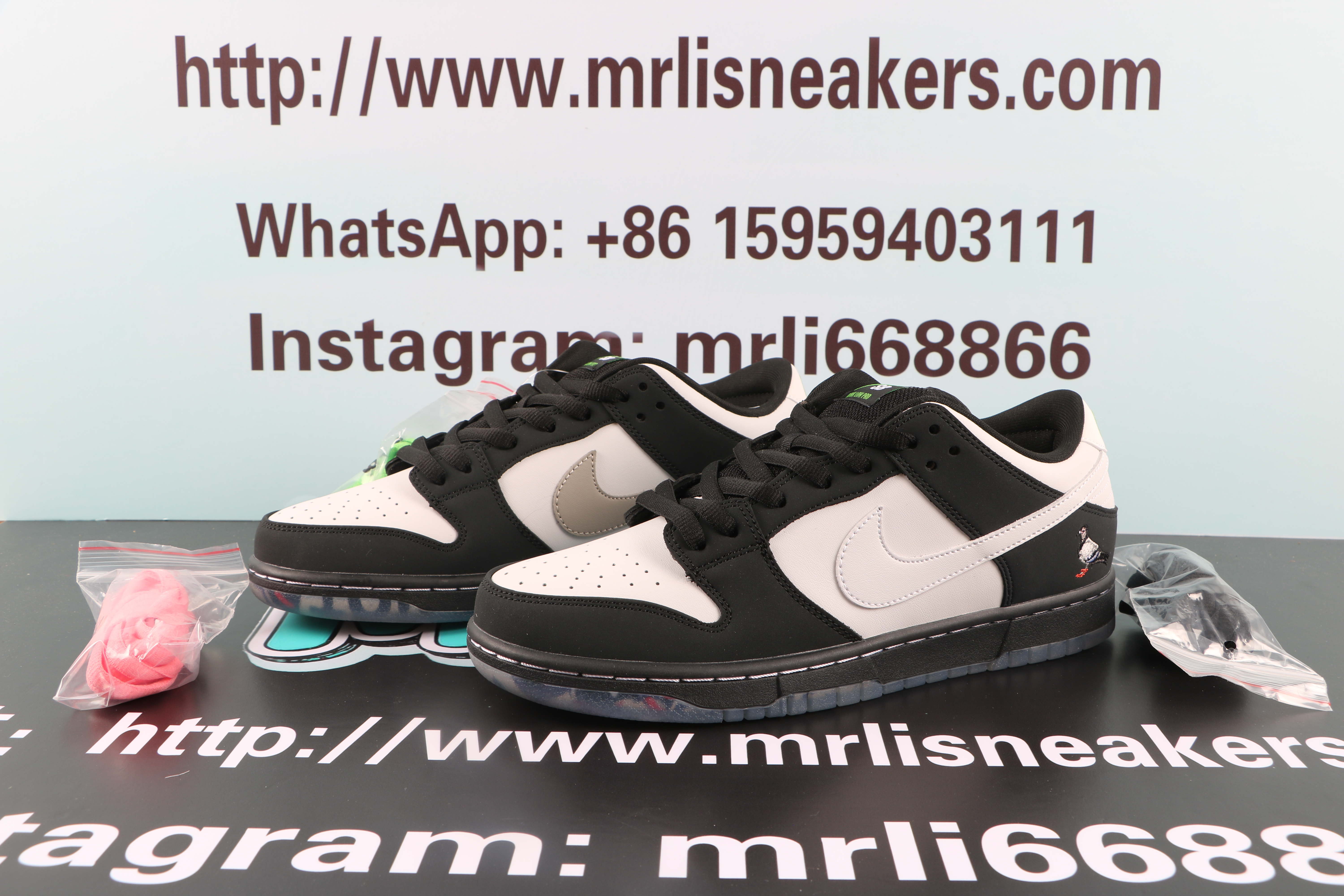 Nike SB Dunk Low Staple Panda Pigeon(With special box)