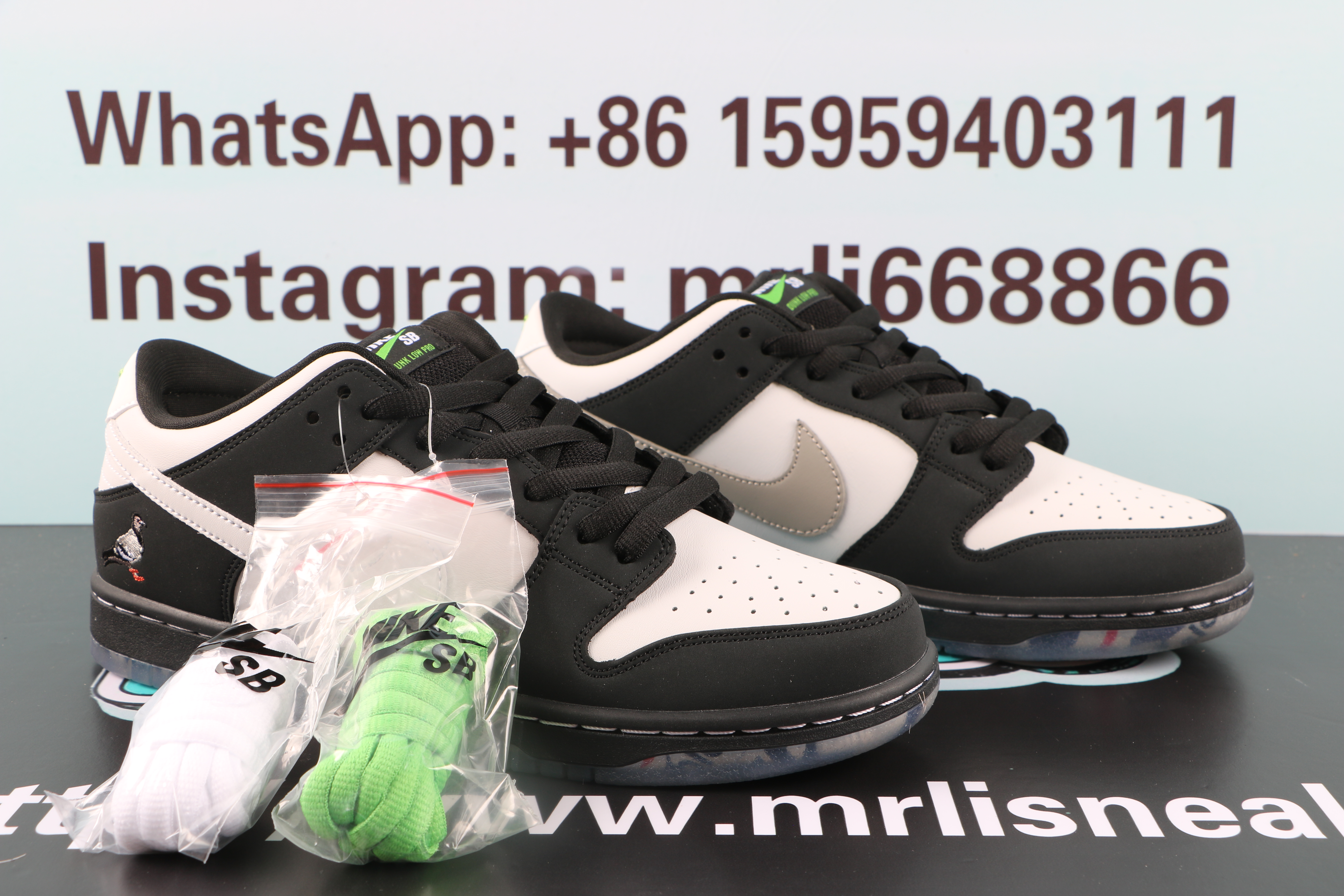 Nike SB Dunk Low Staple Panda Pigeon(With special box)