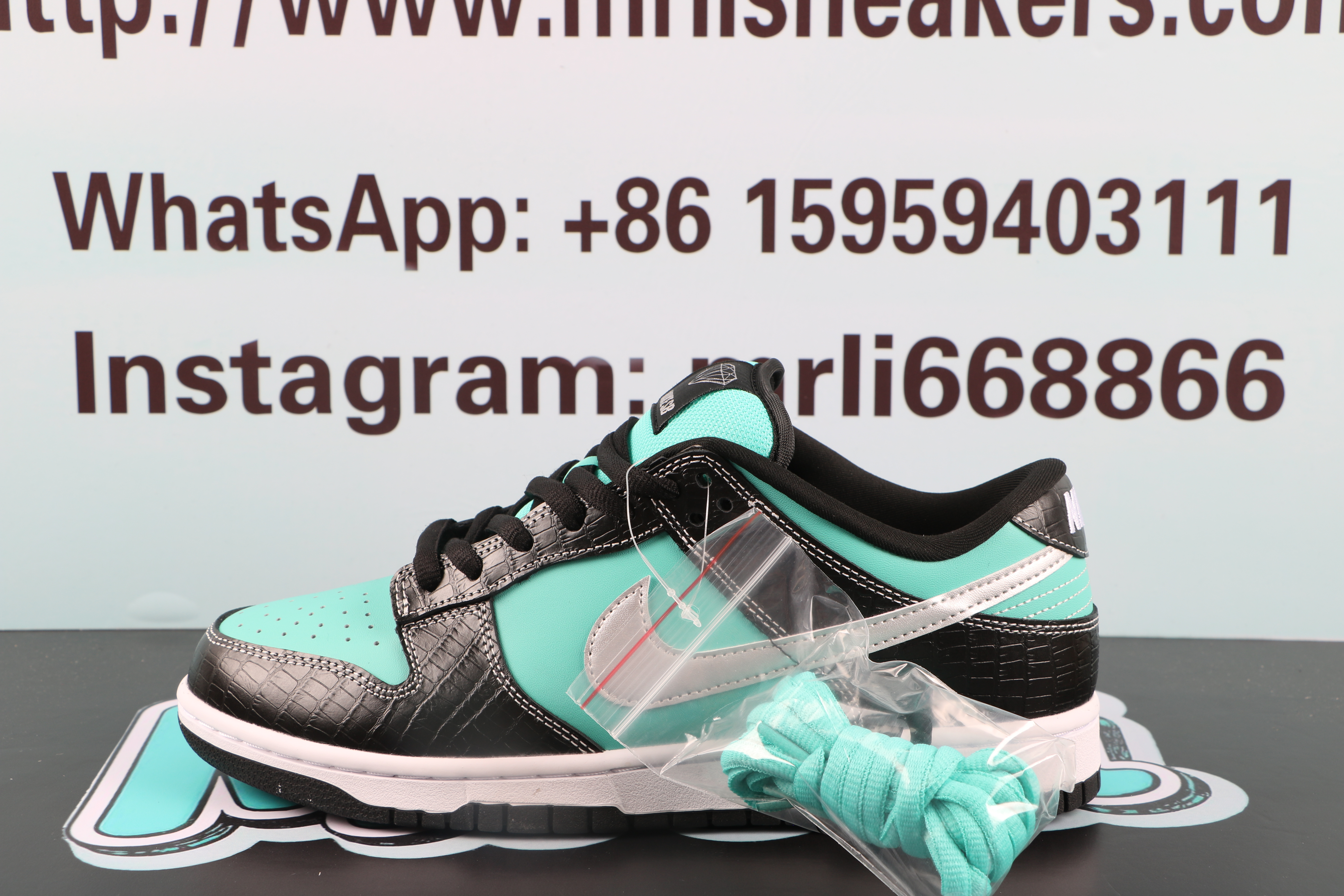QY Batch Nike SB x Diamond Dunk＂Tiffany＂