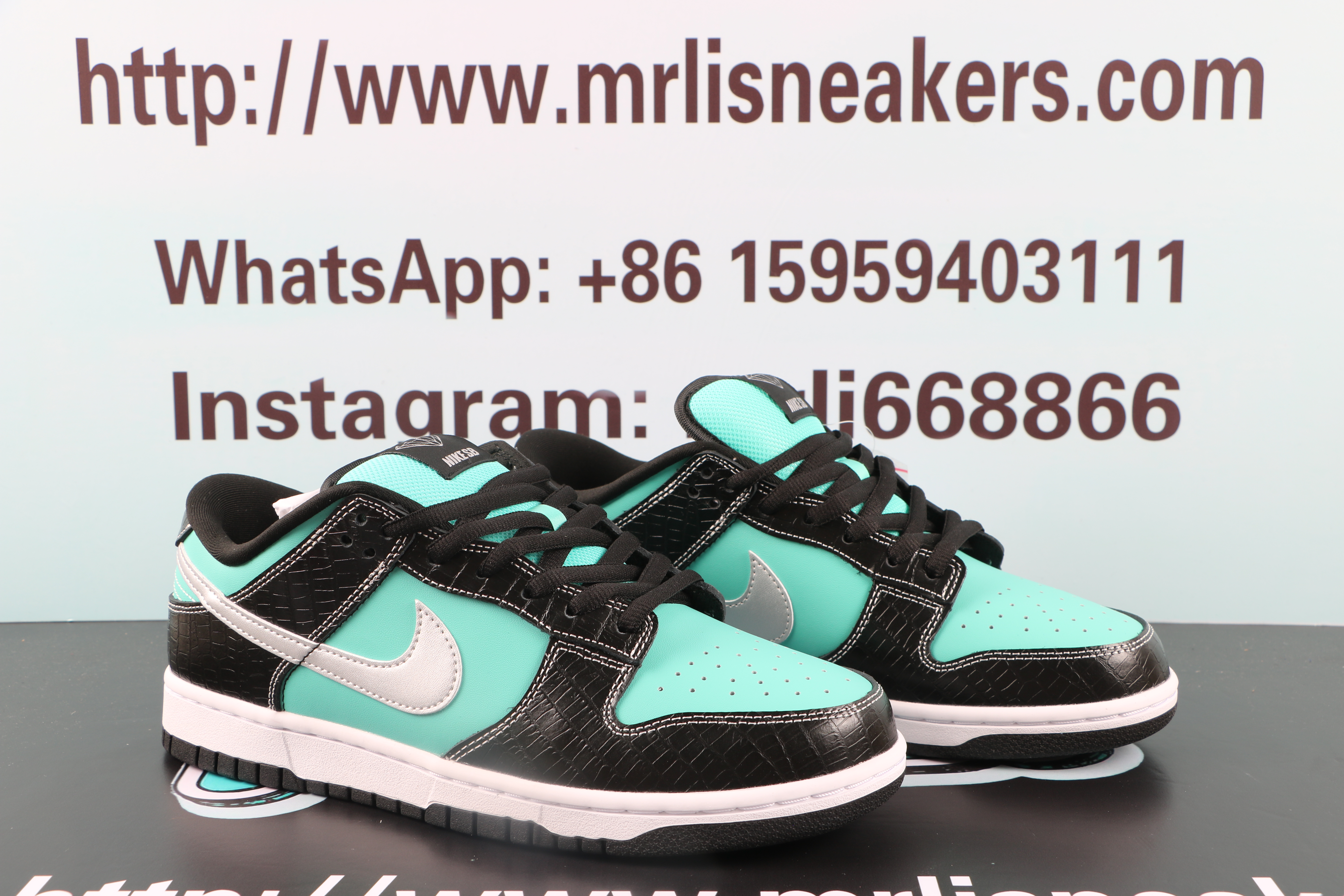 QY Batch Nike SB x Diamond Dunk＂Tiffany＂
