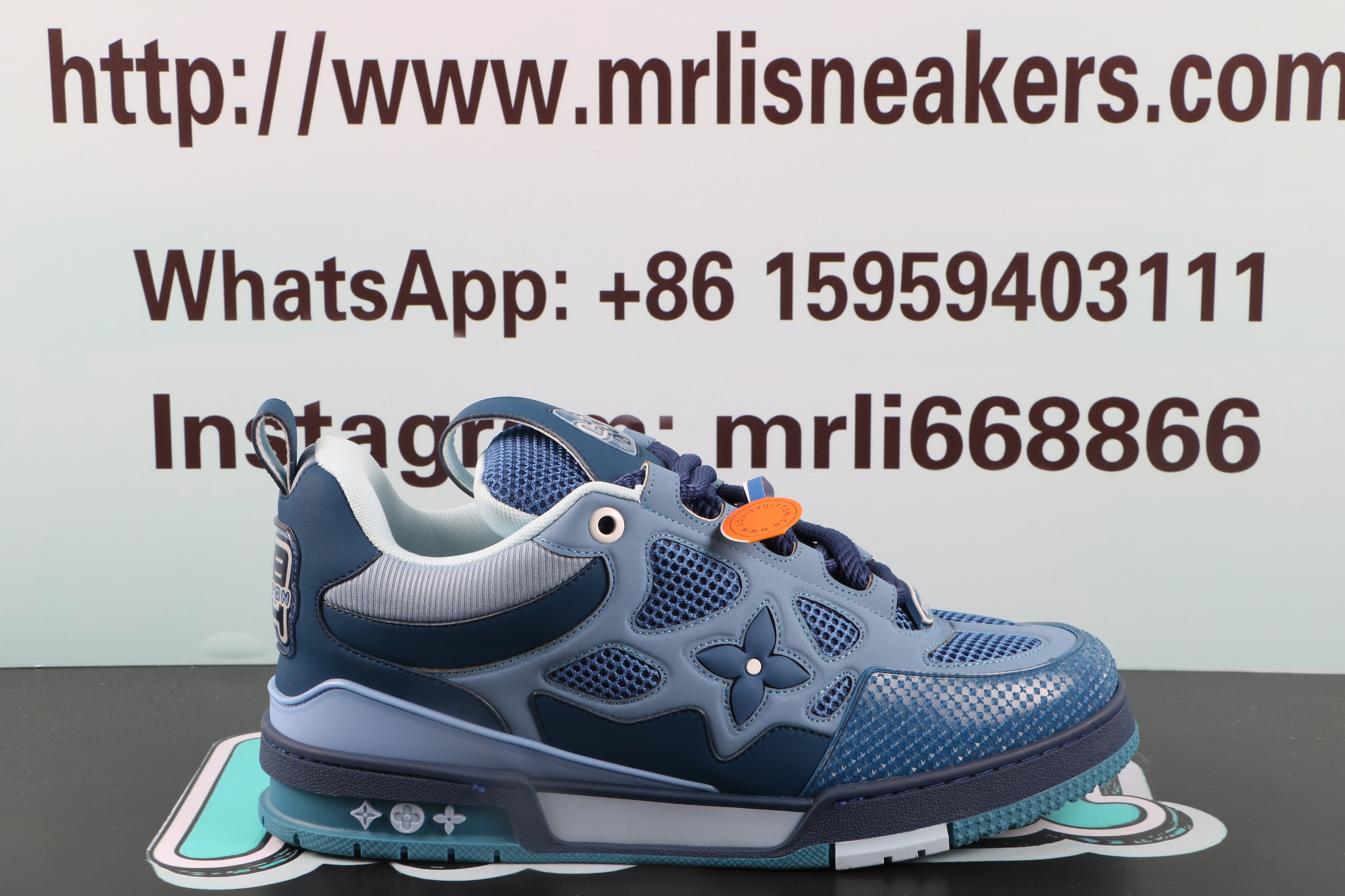 Louis Vuitton LV Skate Blue