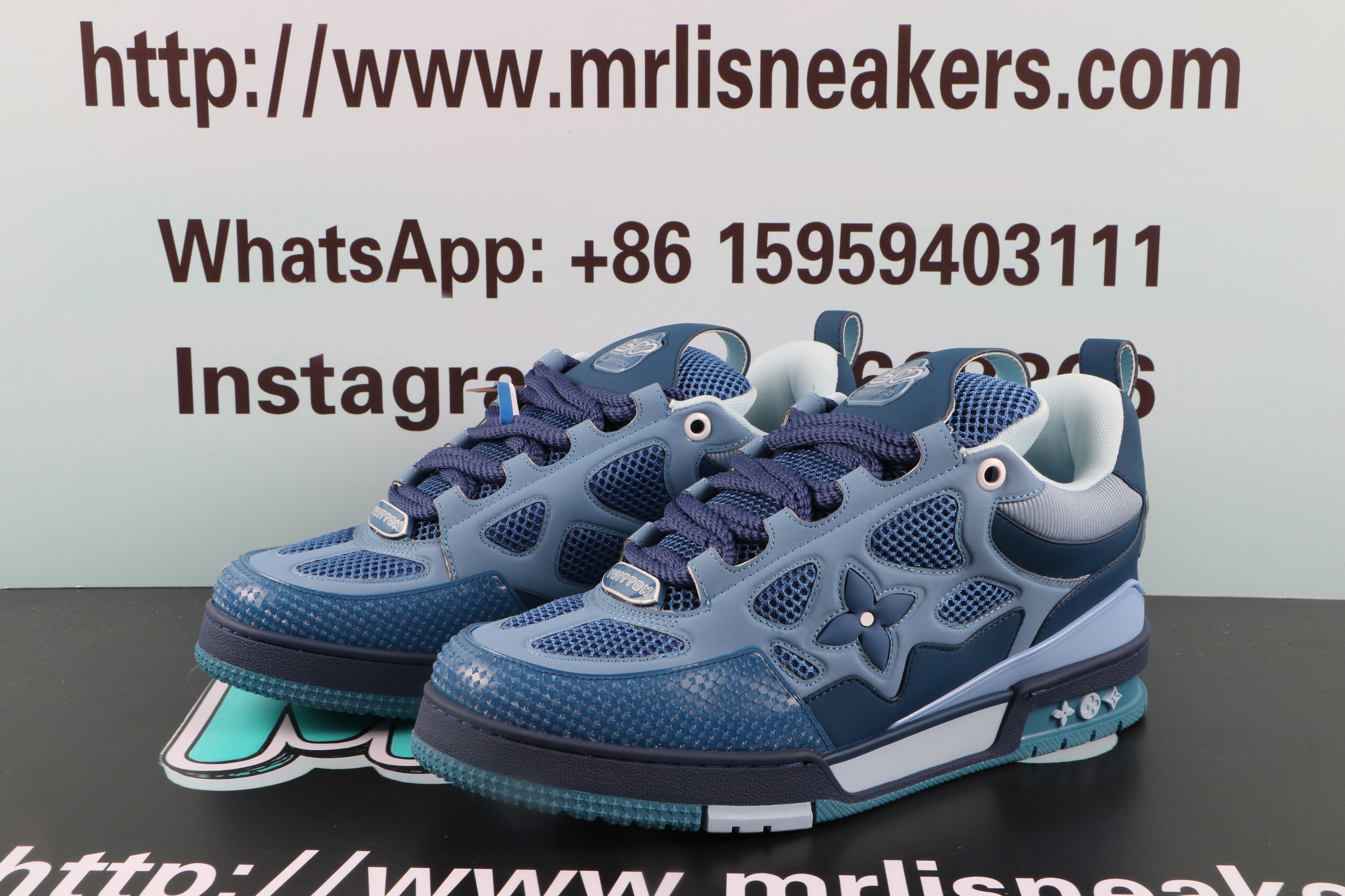 Louis Vuitton LV Skate Blue
