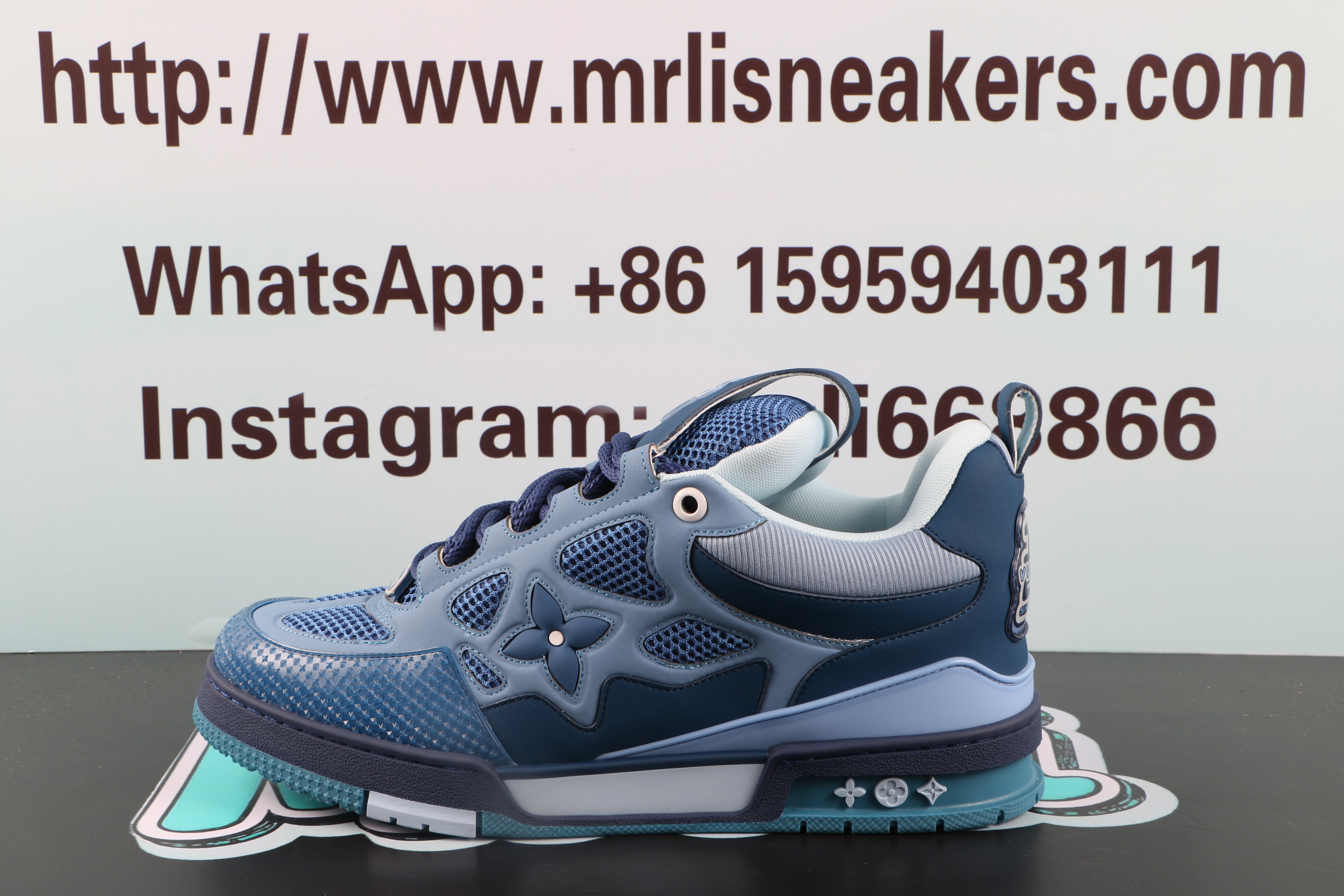 Louis Vuitton LV Skate Blue