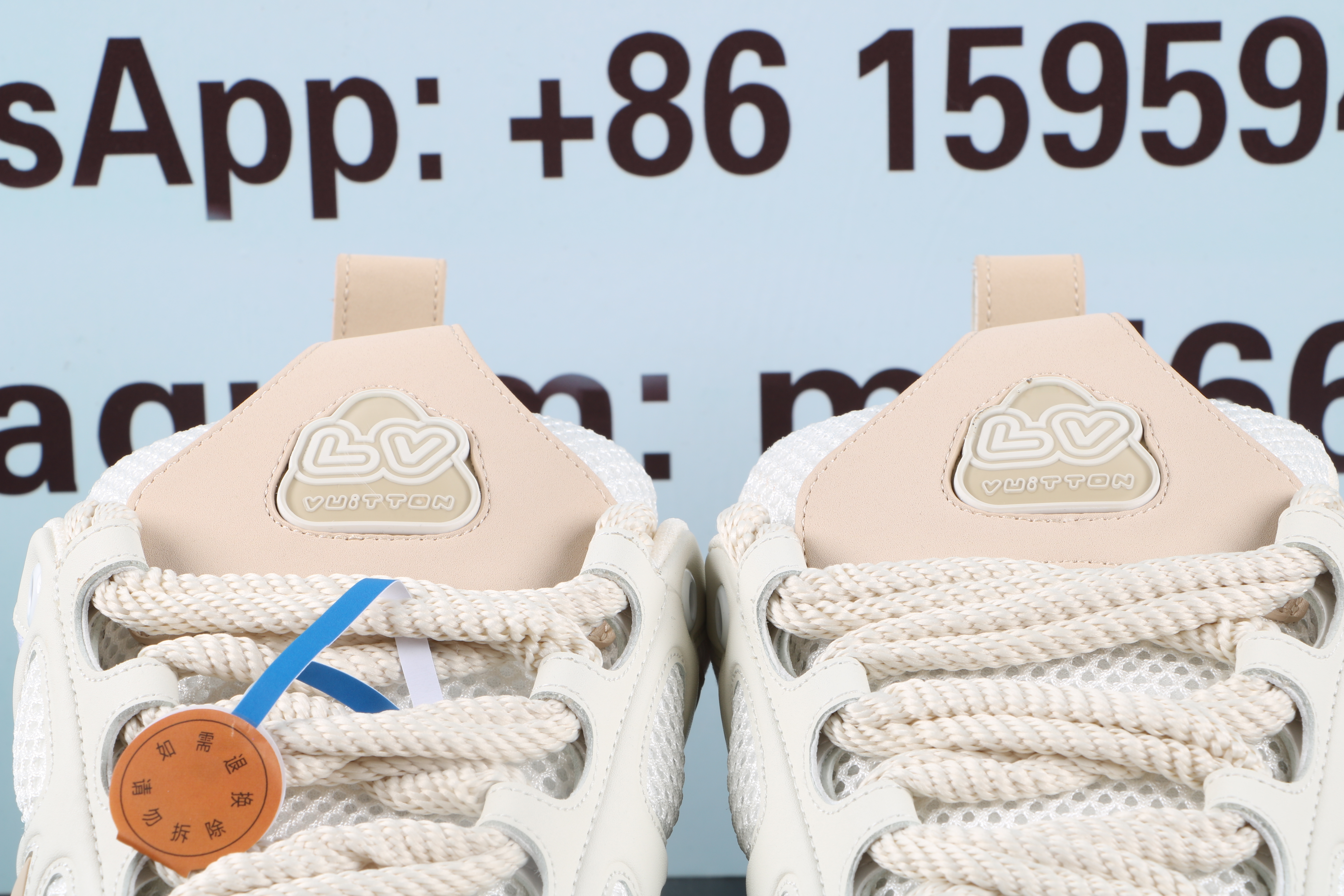 Louis Vuitton LV Skate Sneaker Beige White