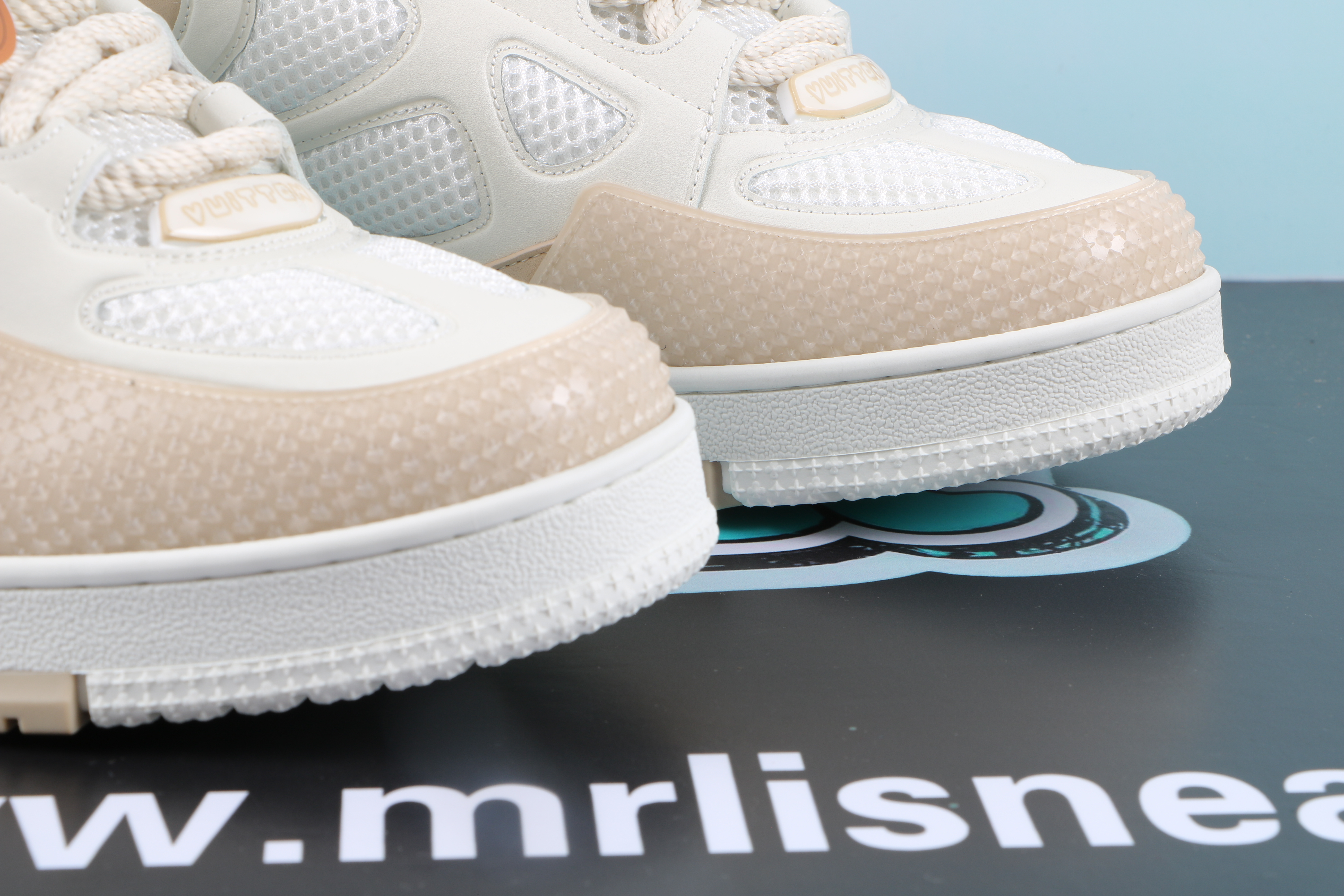 Louis Vuitton LV Skate Sneaker Beige White