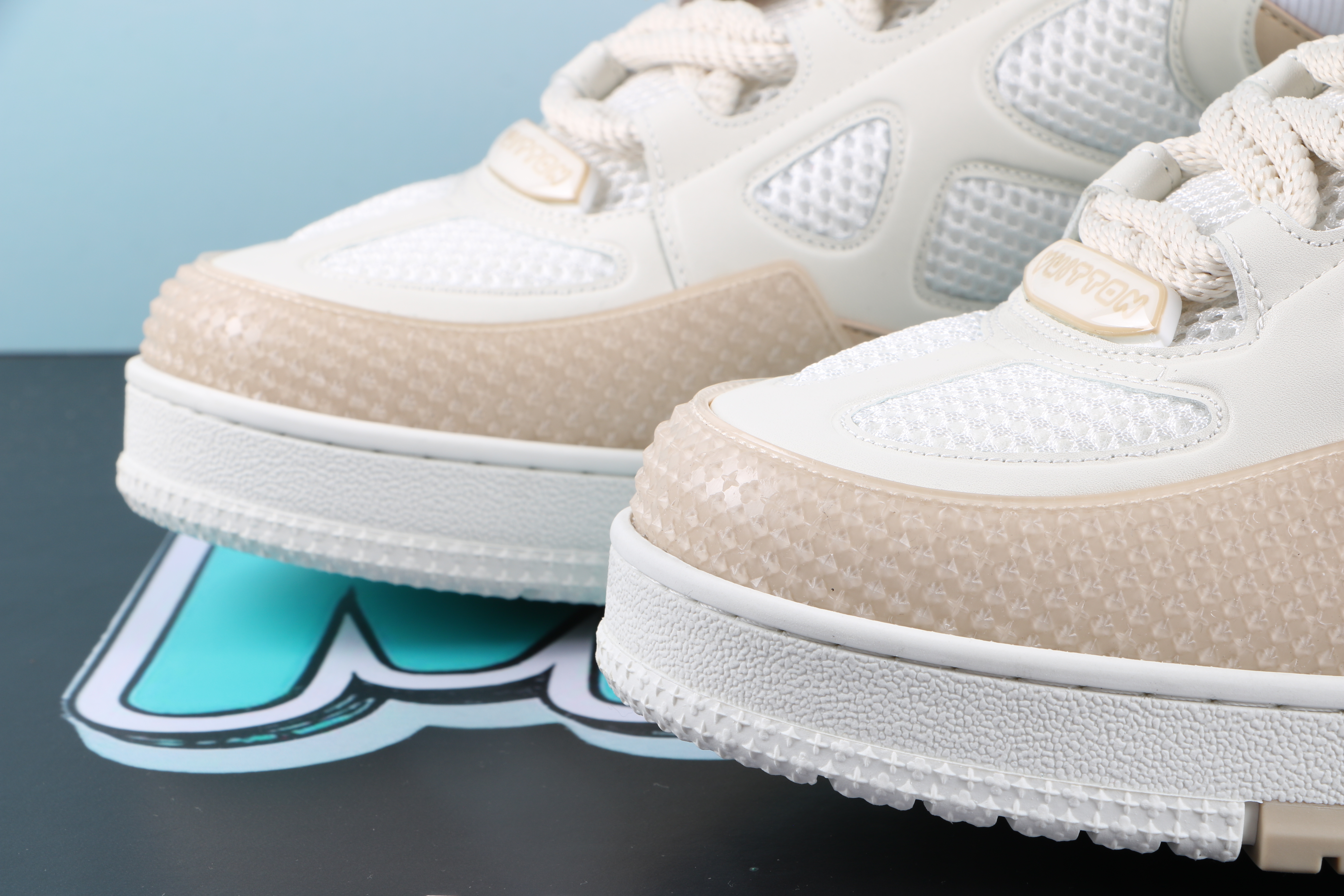 Louis Vuitton LV Skate Sneaker Beige White