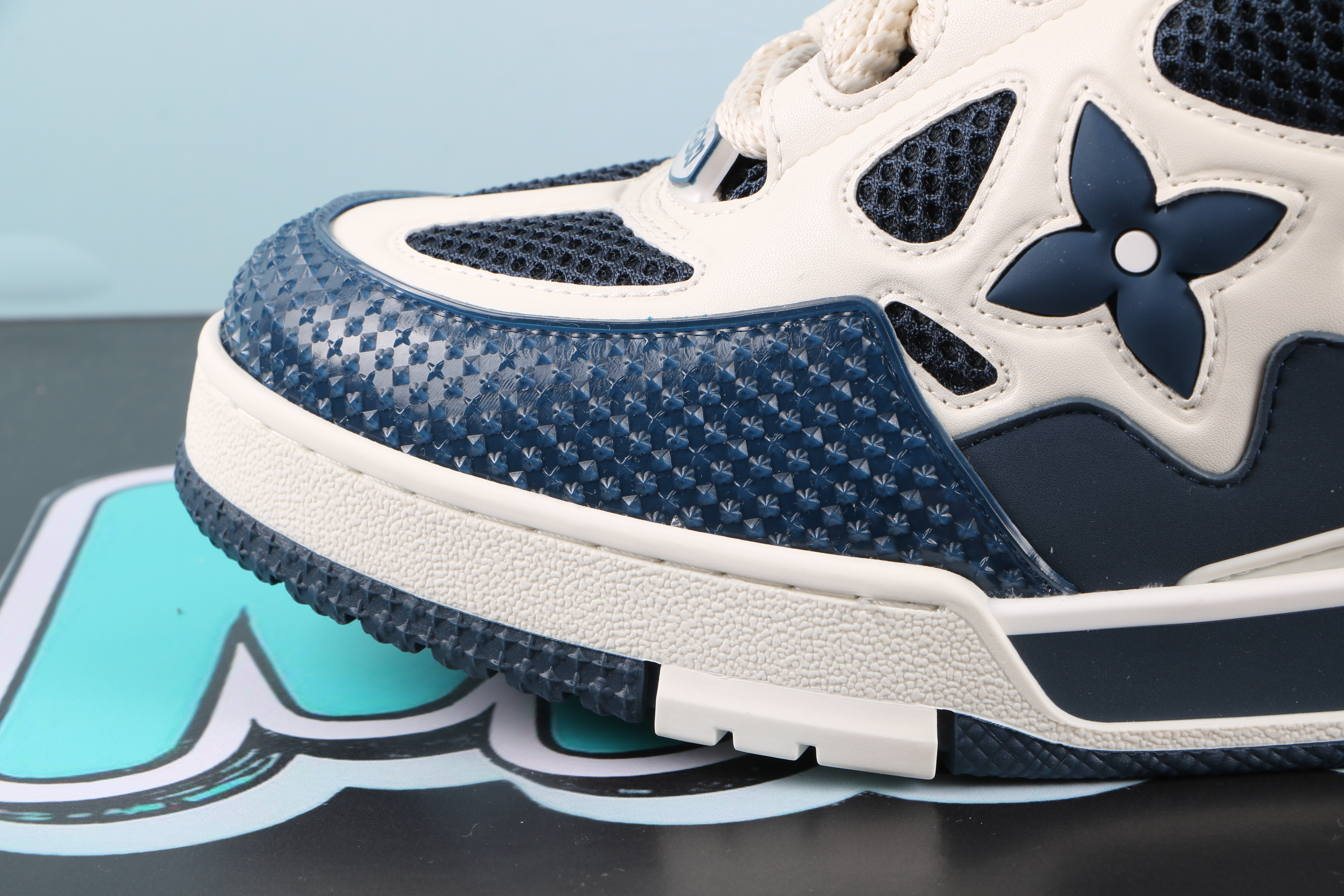 Louis Vuitton LV Skate Sneaker Marine White