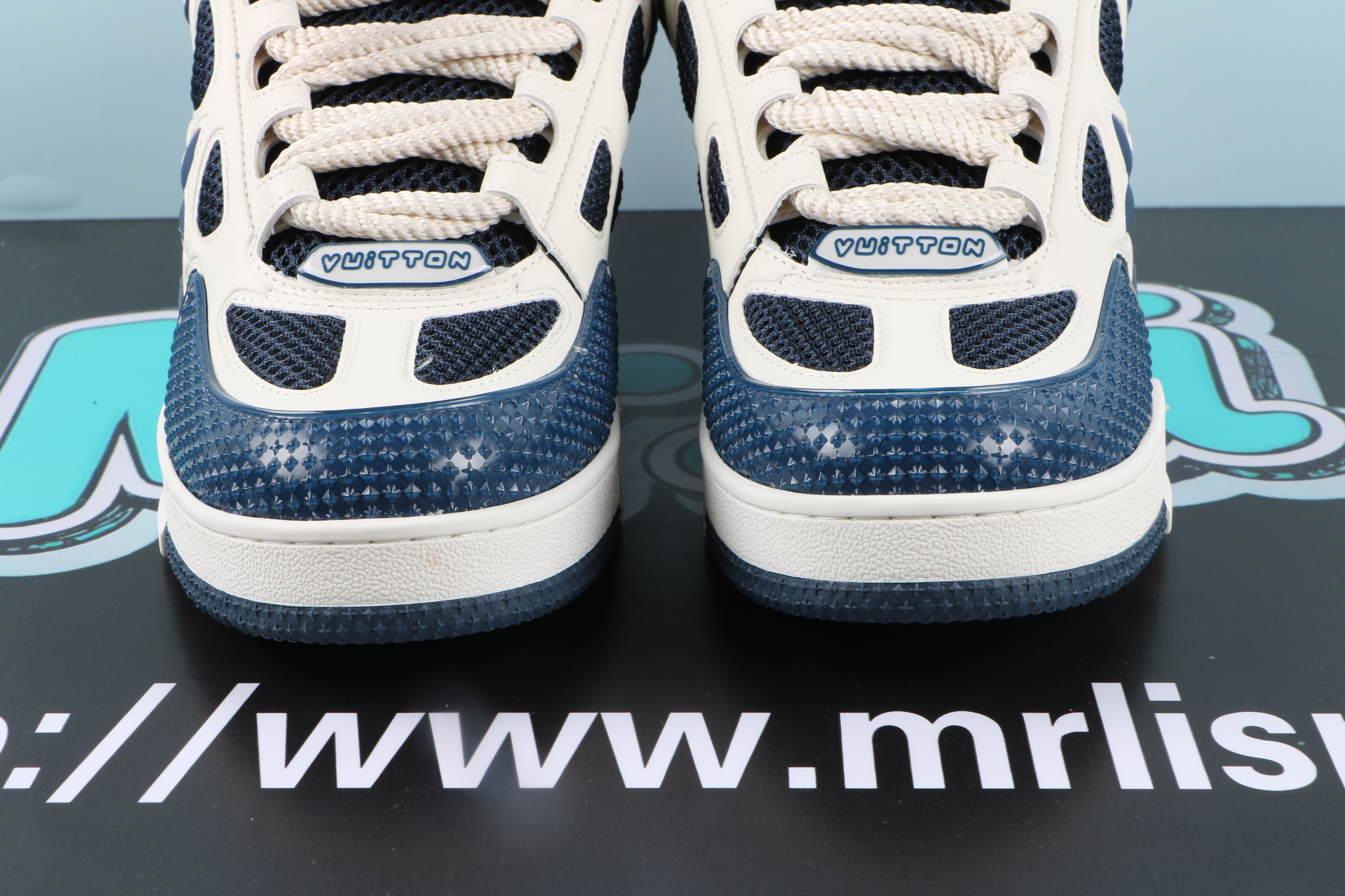 Louis Vuitton LV Skate Sneaker Marine White