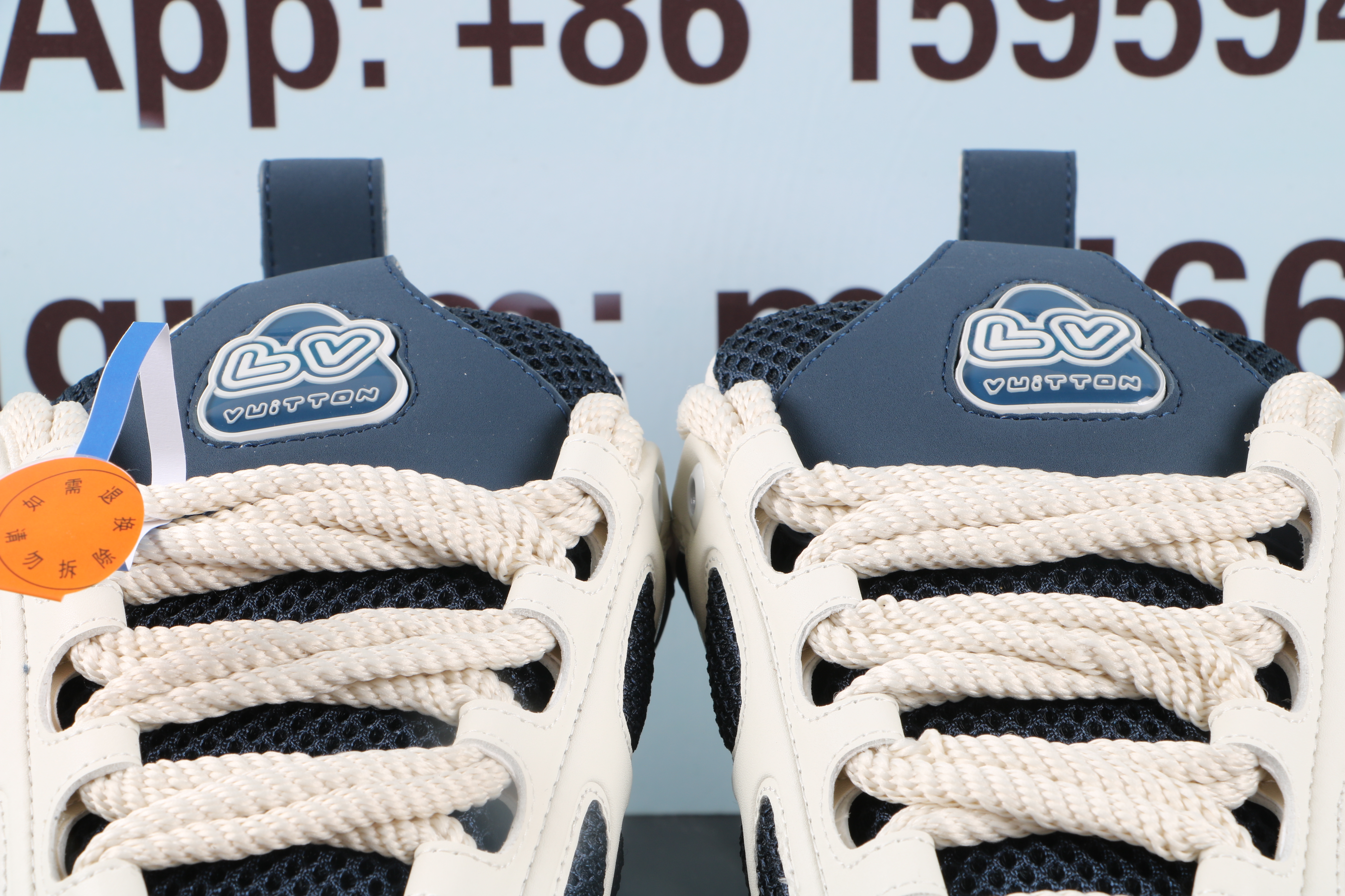 Louis Vuitton LV Skate Sneaker Marine White