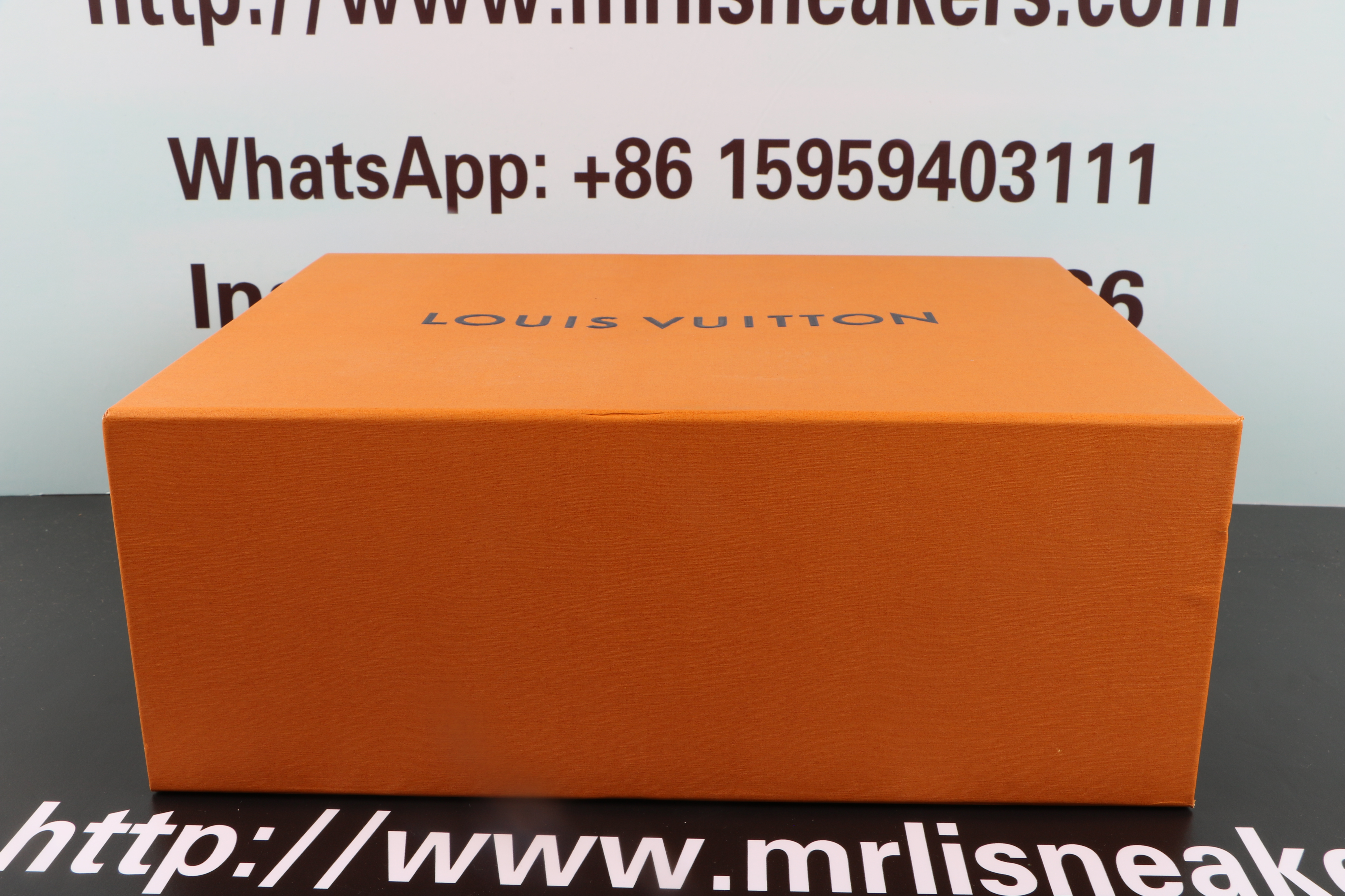 Louis Vuitton LV Trainer Damier White Orange