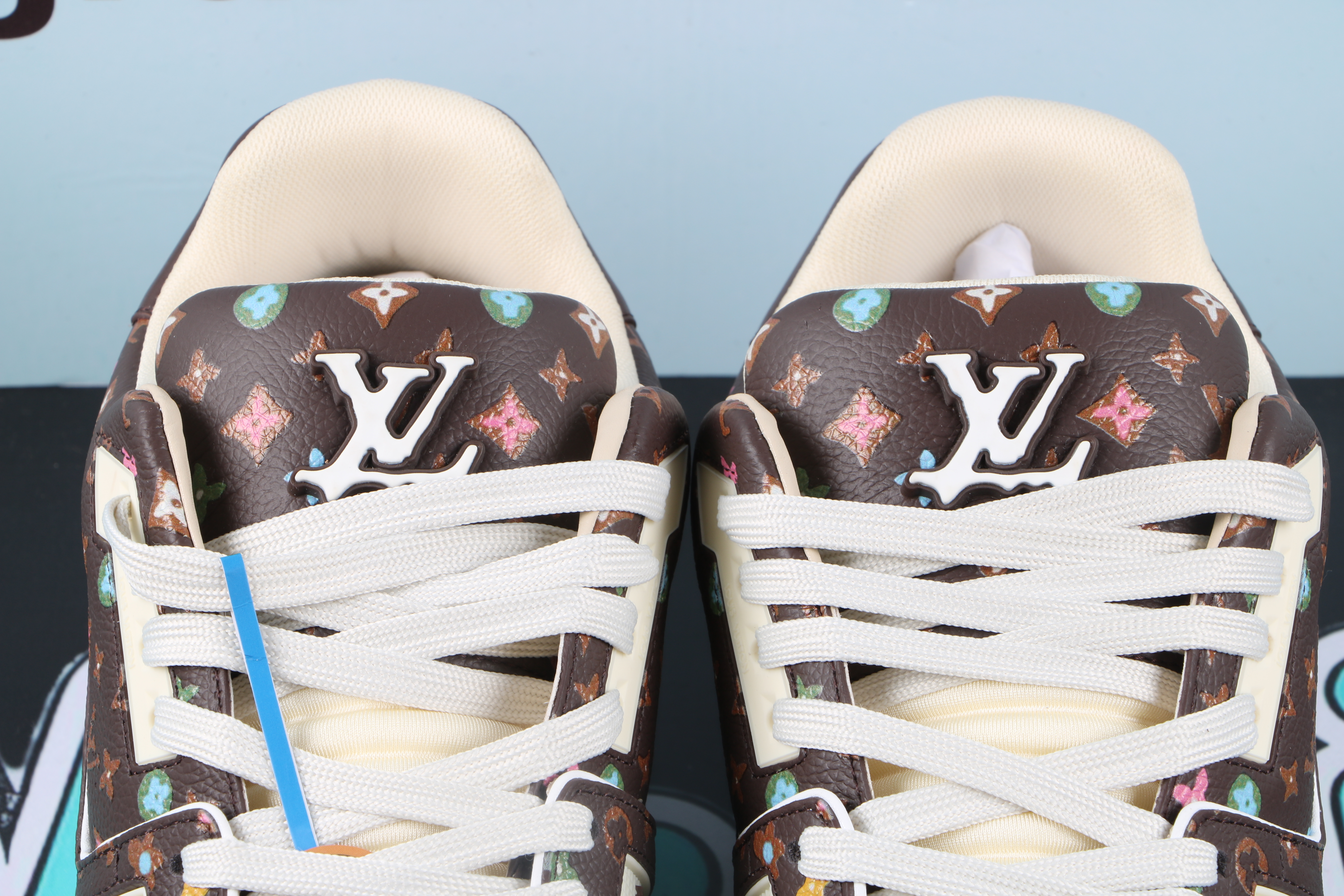 Louis Vuitton by Tyler,the Creator LV Trainer Mocha Multicolor