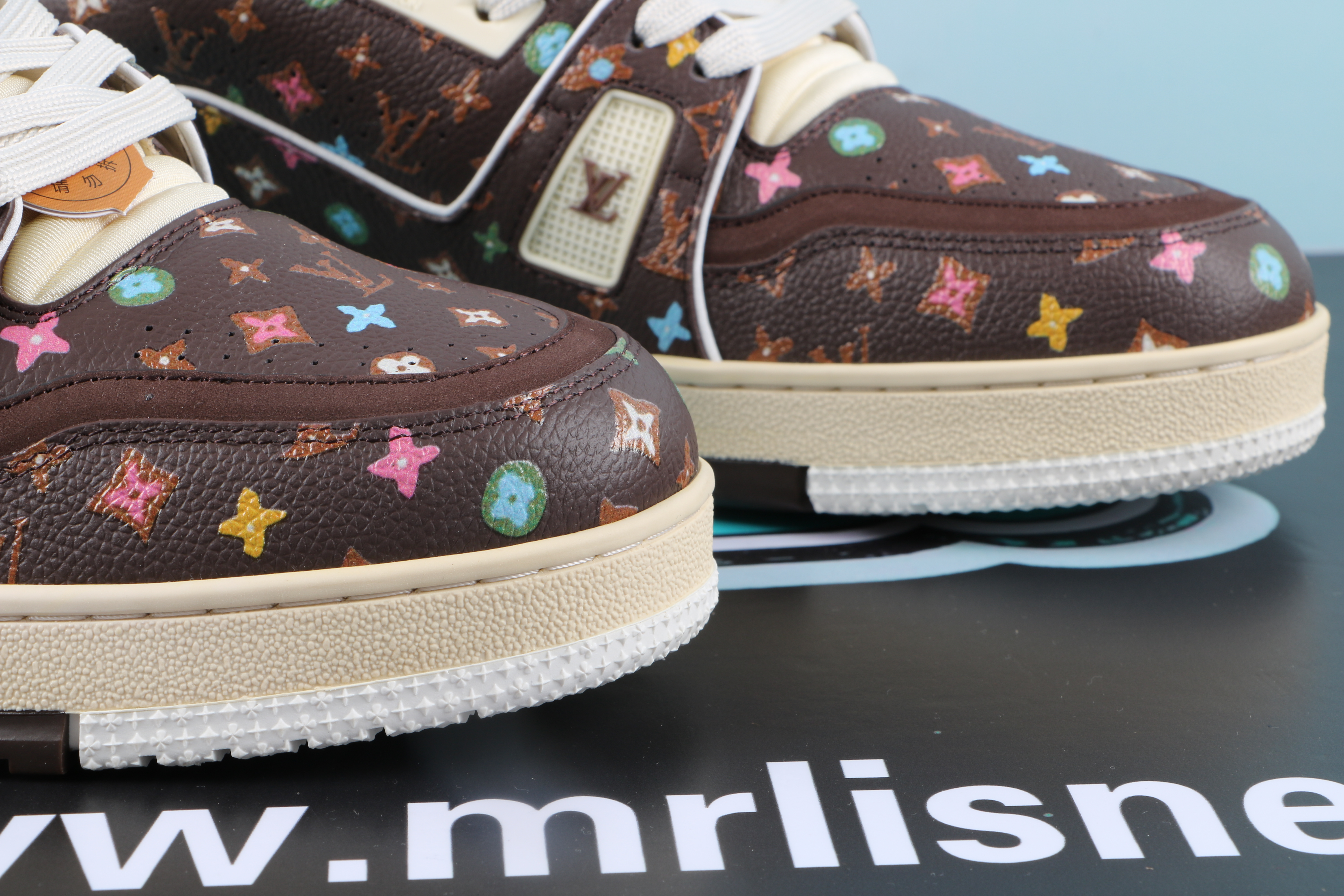 Louis Vuitton by Tyler,the Creator LV Trainer Mocha Multicolor
